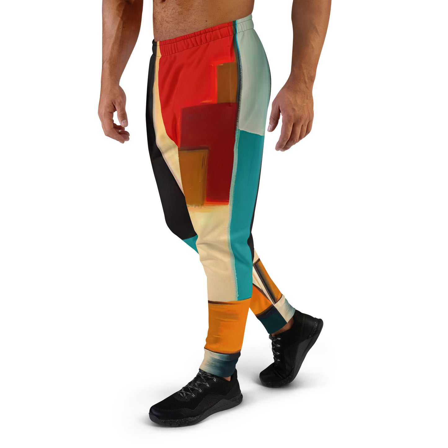 DMV 0282 Abstract Art Men's Joggers