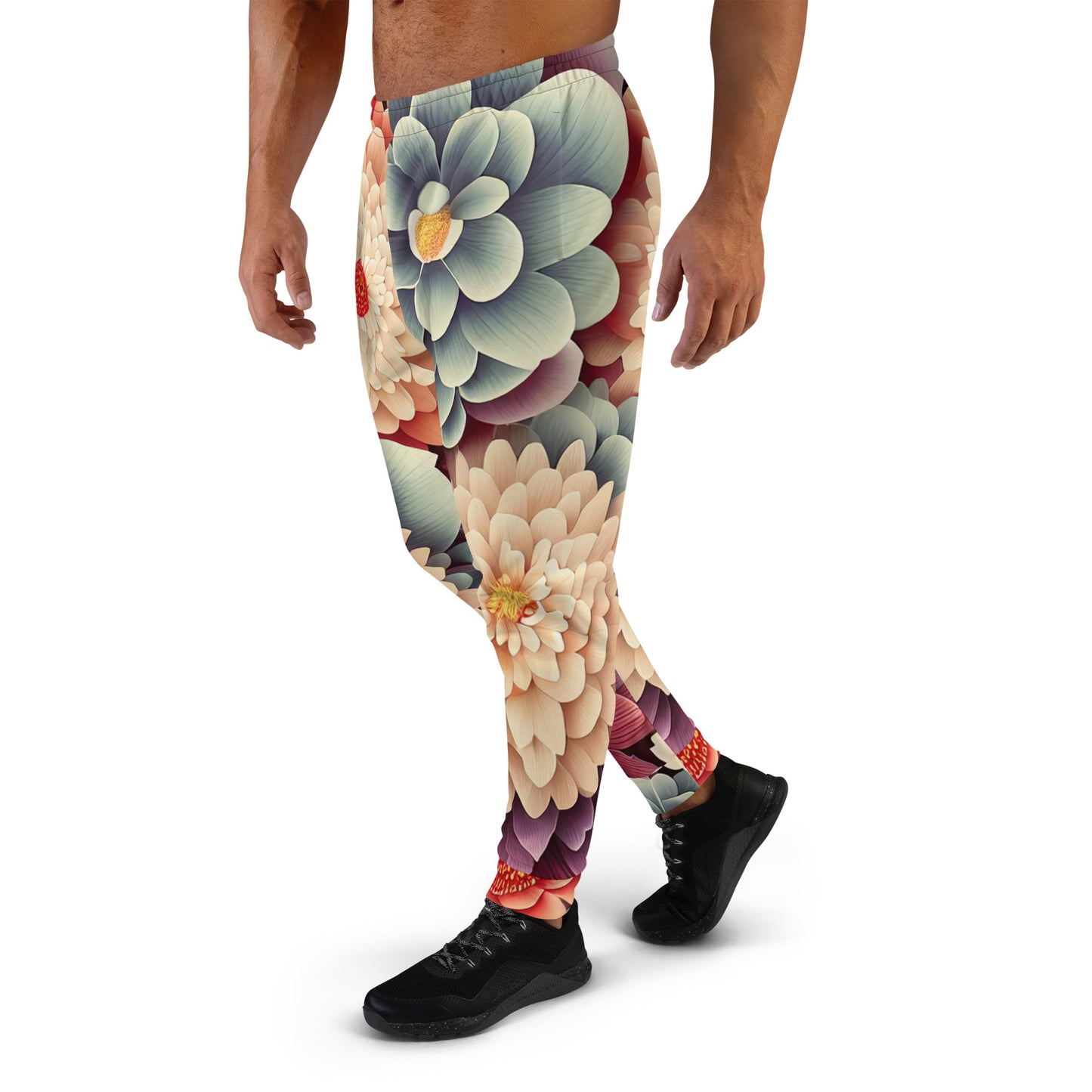 DMV 0031 Floral Men's Joggers