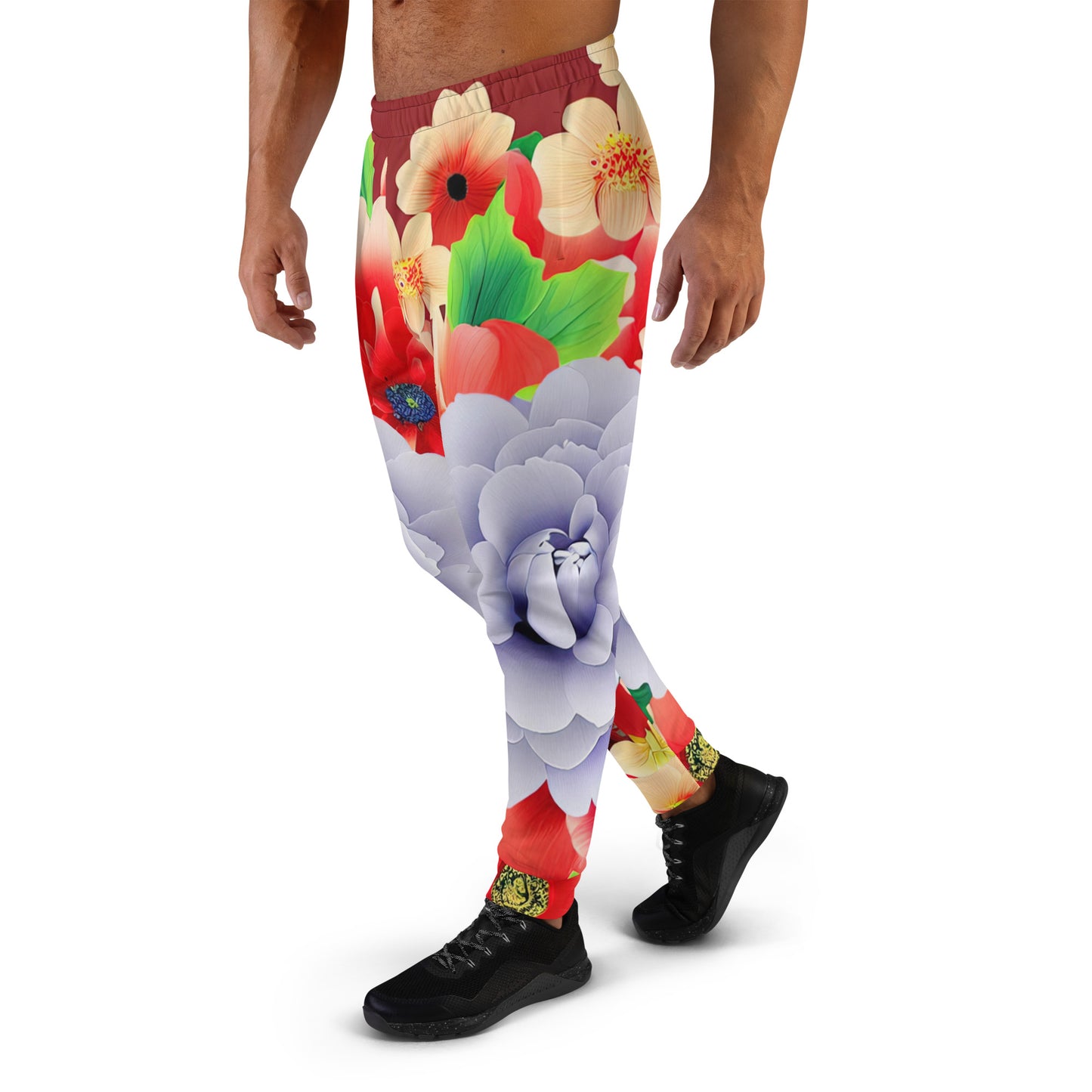 DMV 0035 Floral Men's Joggers