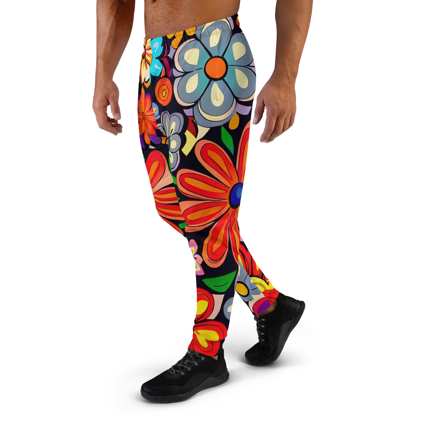 DMV 0018 Floral Men's Joggers