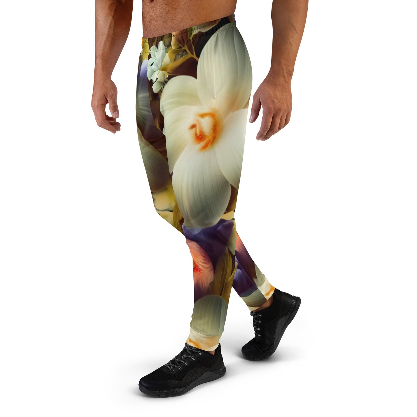 DMV 0125 Floral Men's Joggers