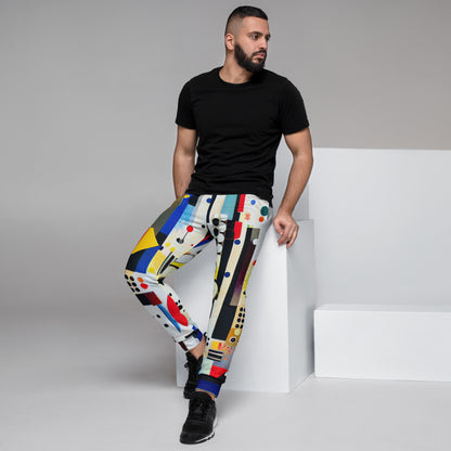 DMV 0124 Retro Art Men's Joggers