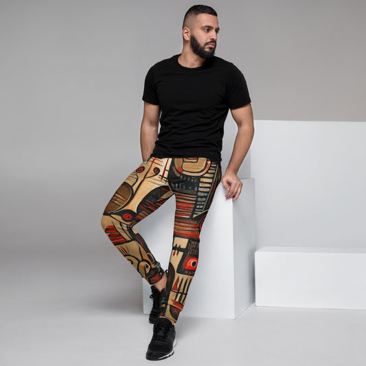 DMV 0256 Retro Art Men's Joggers