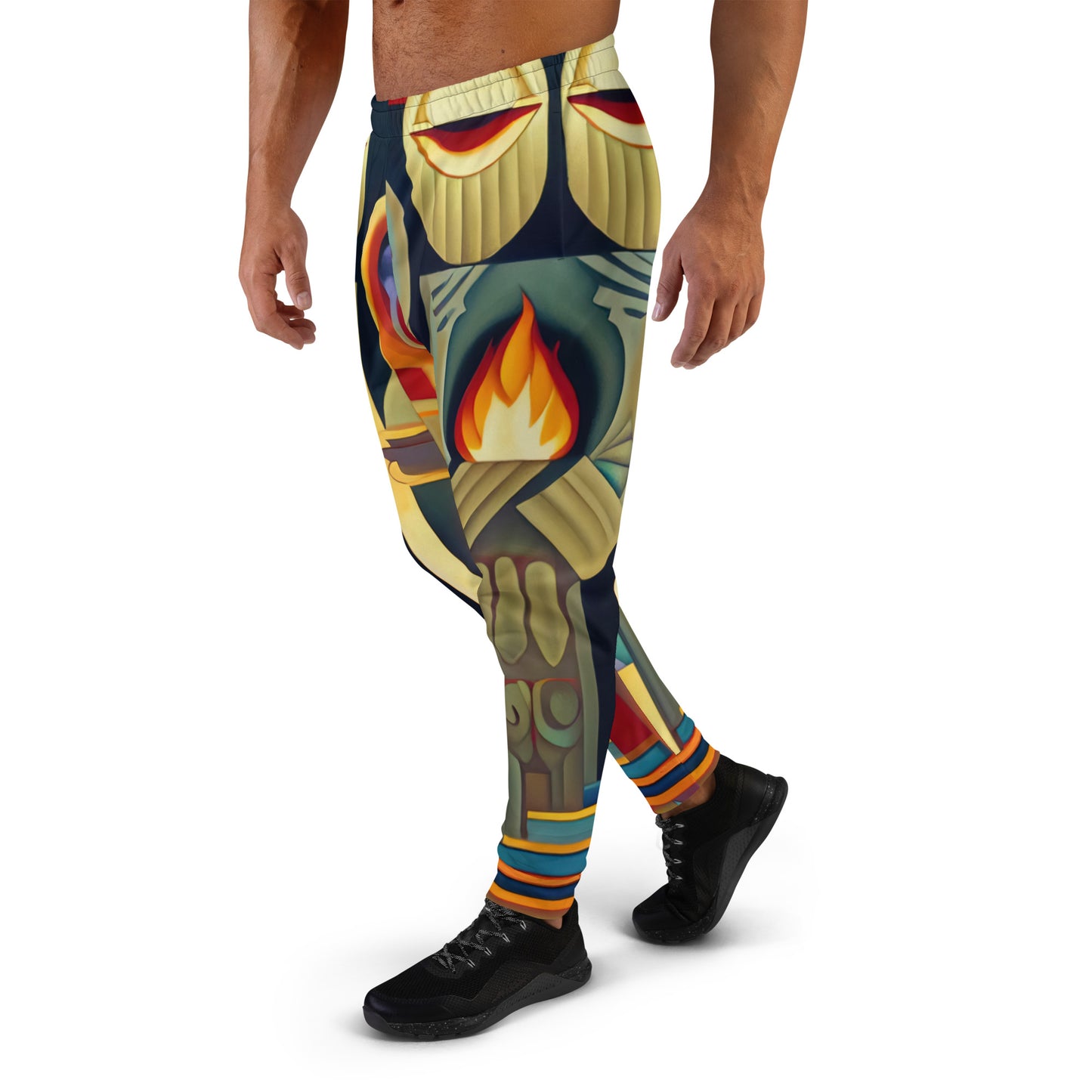 DMV 0237 Retro Art Men's Joggers