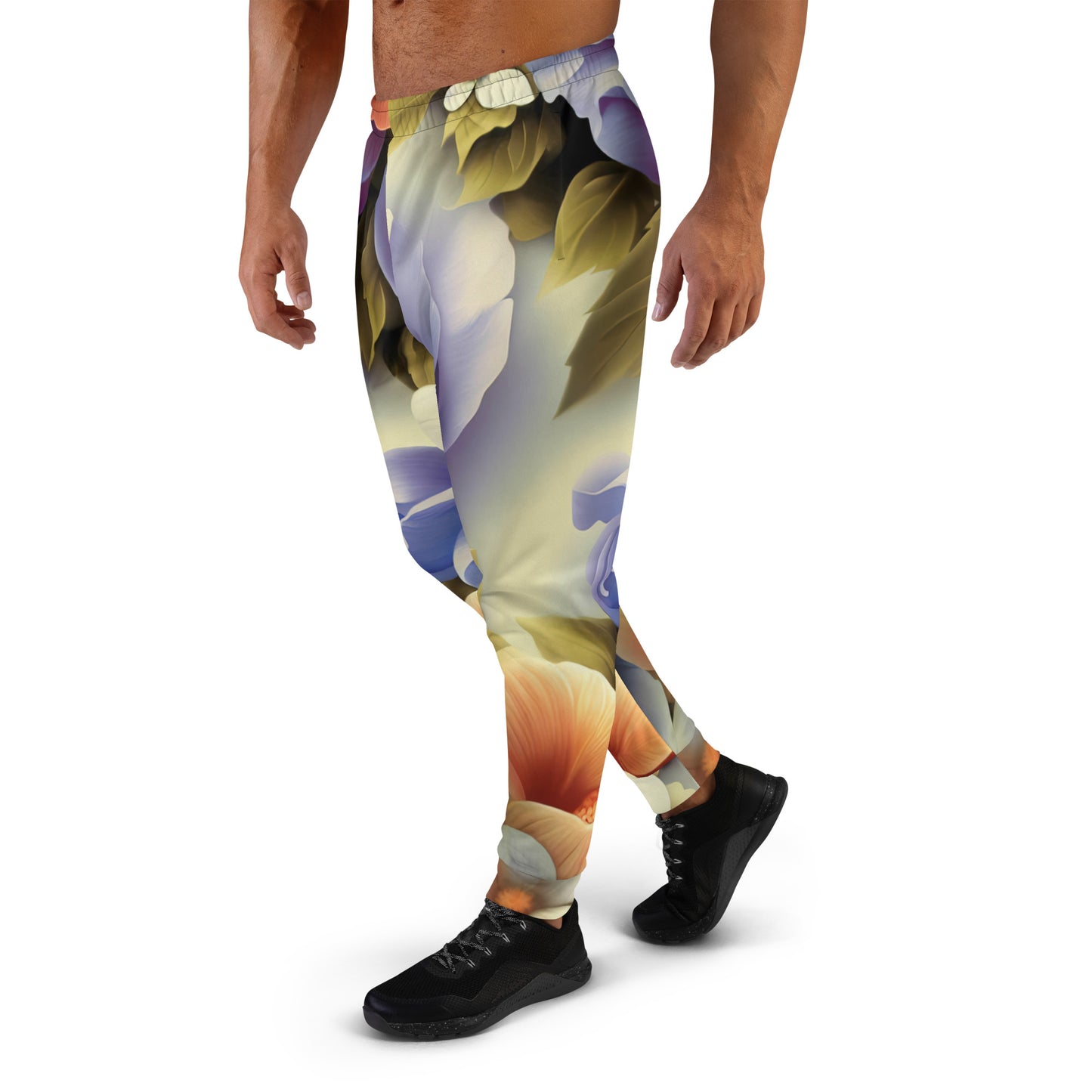 DMV 0109 Floral Men's Joggers