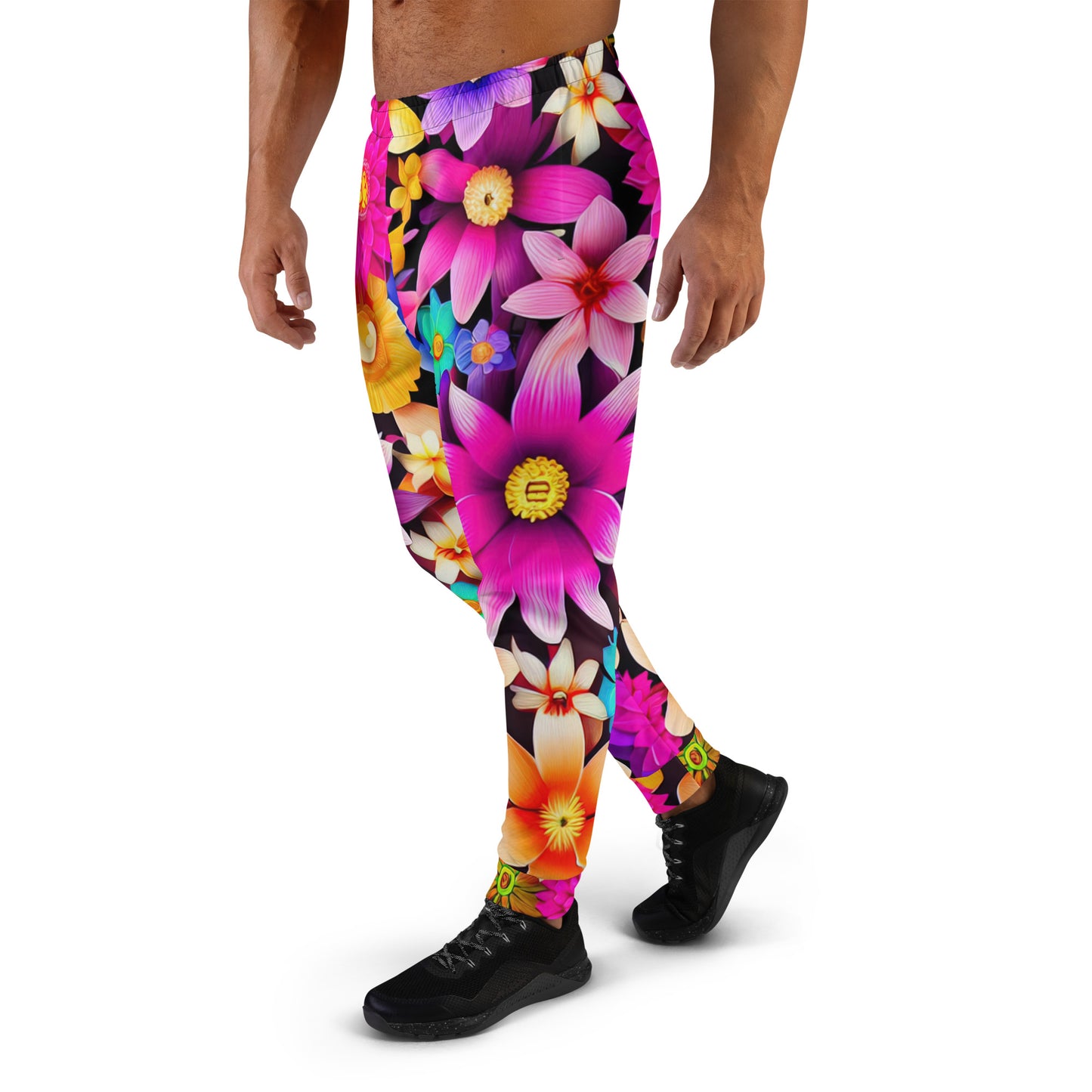 DMV 0136 Floral Men's Joggers