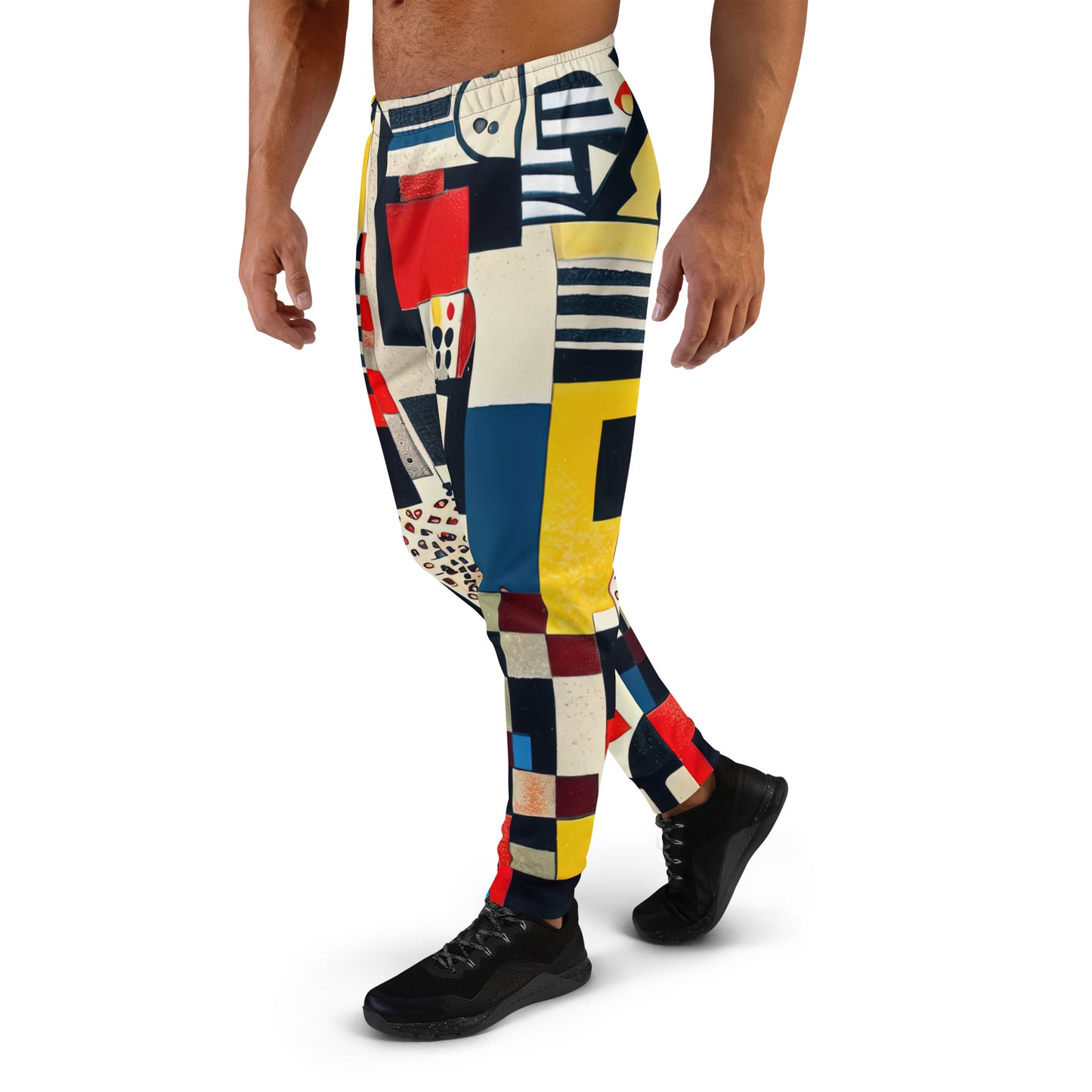 DMV 0141 Retro Art Men's Joggers