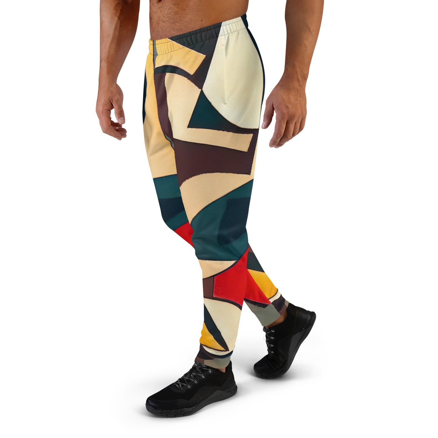 DMV 0296 Abstract Art Men's Joggers