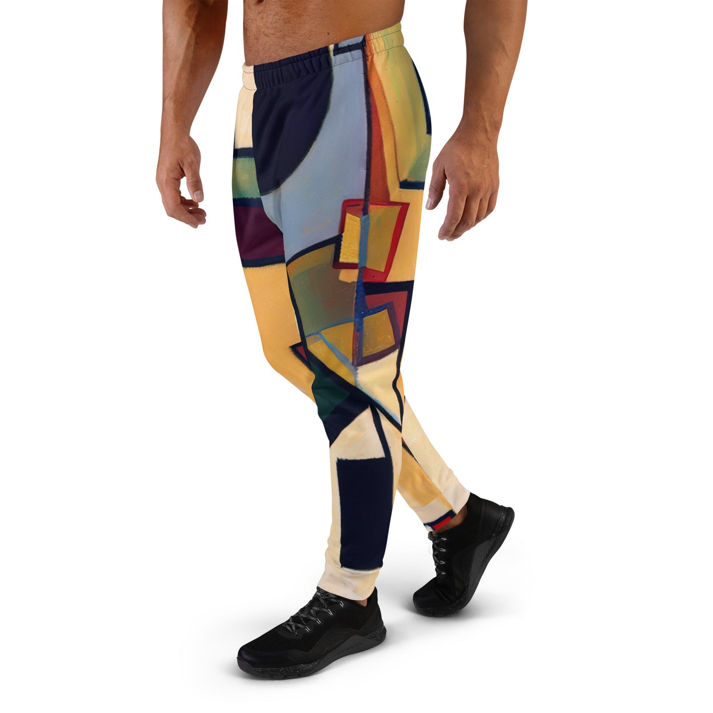 DMV 0168 Abstract Art Men's Joggers