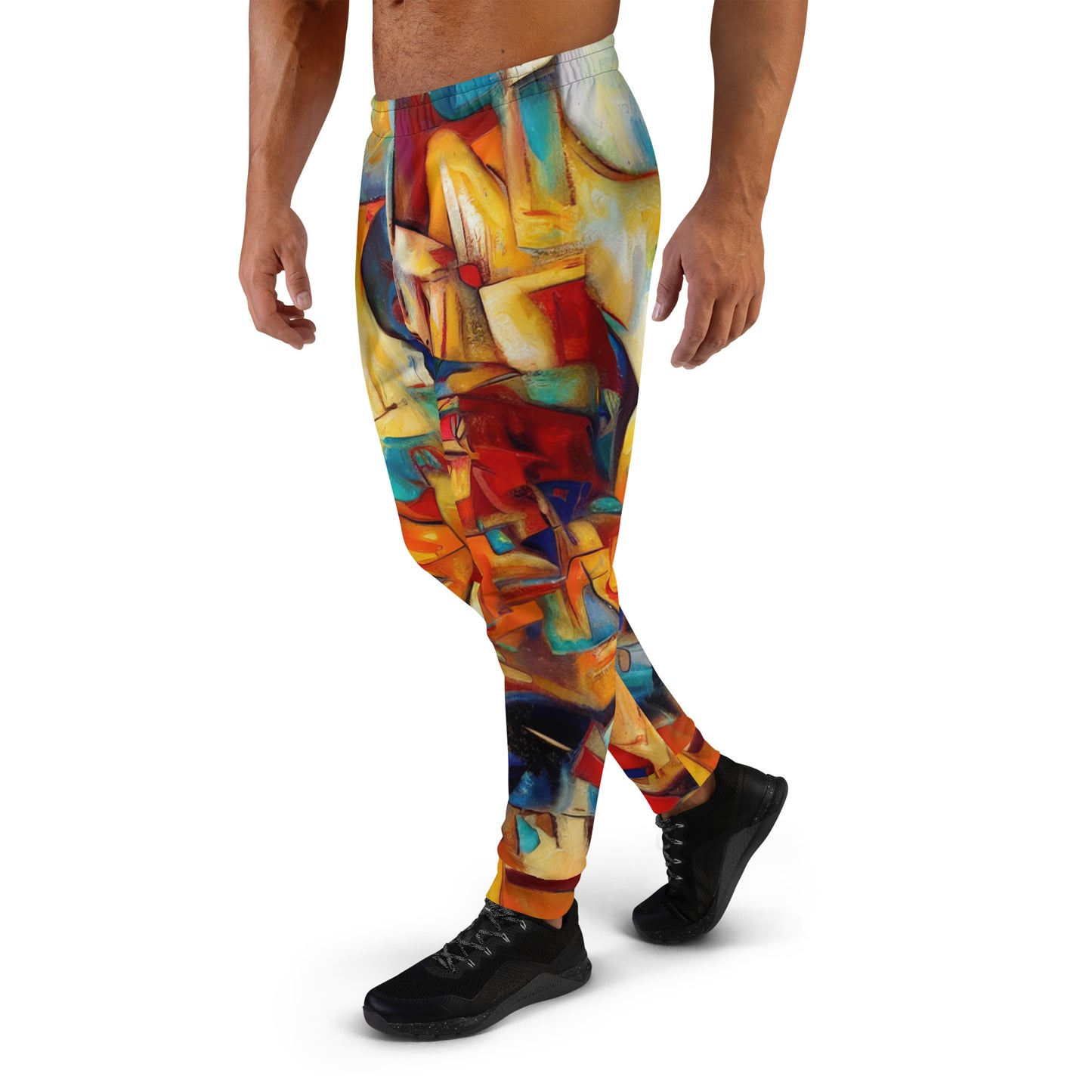 DMV 0416 Abstract Art Men's Joggers