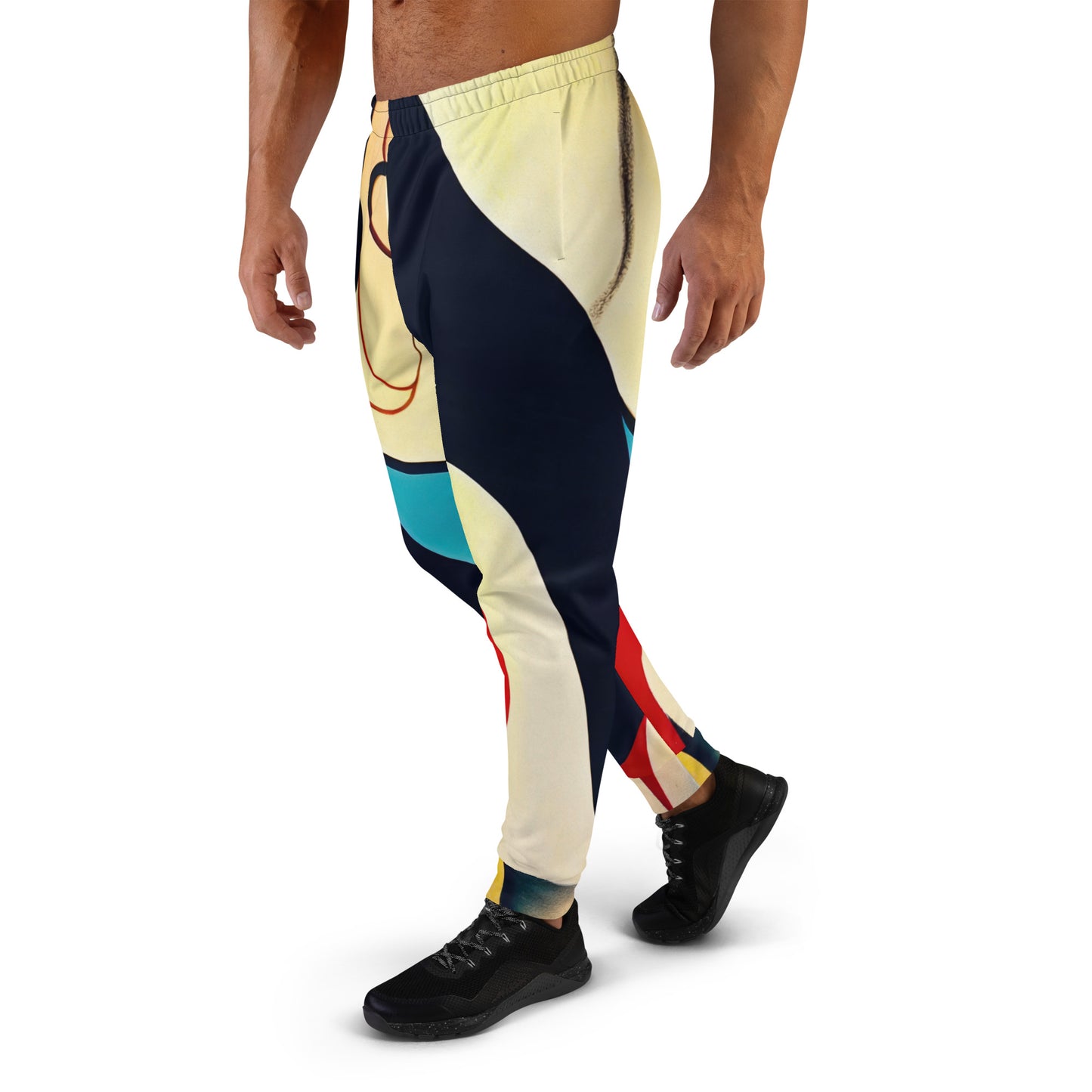 DMV 1356 Retro Art Men's Joggers