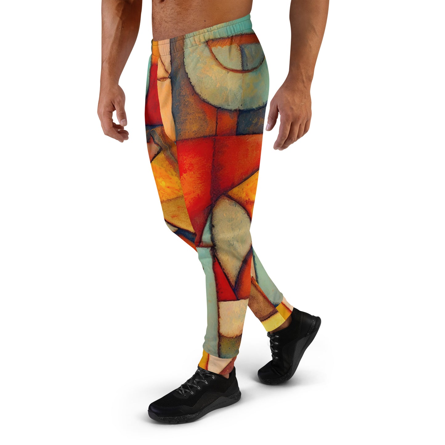 DMV 0298 Retro Art Men's Joggers