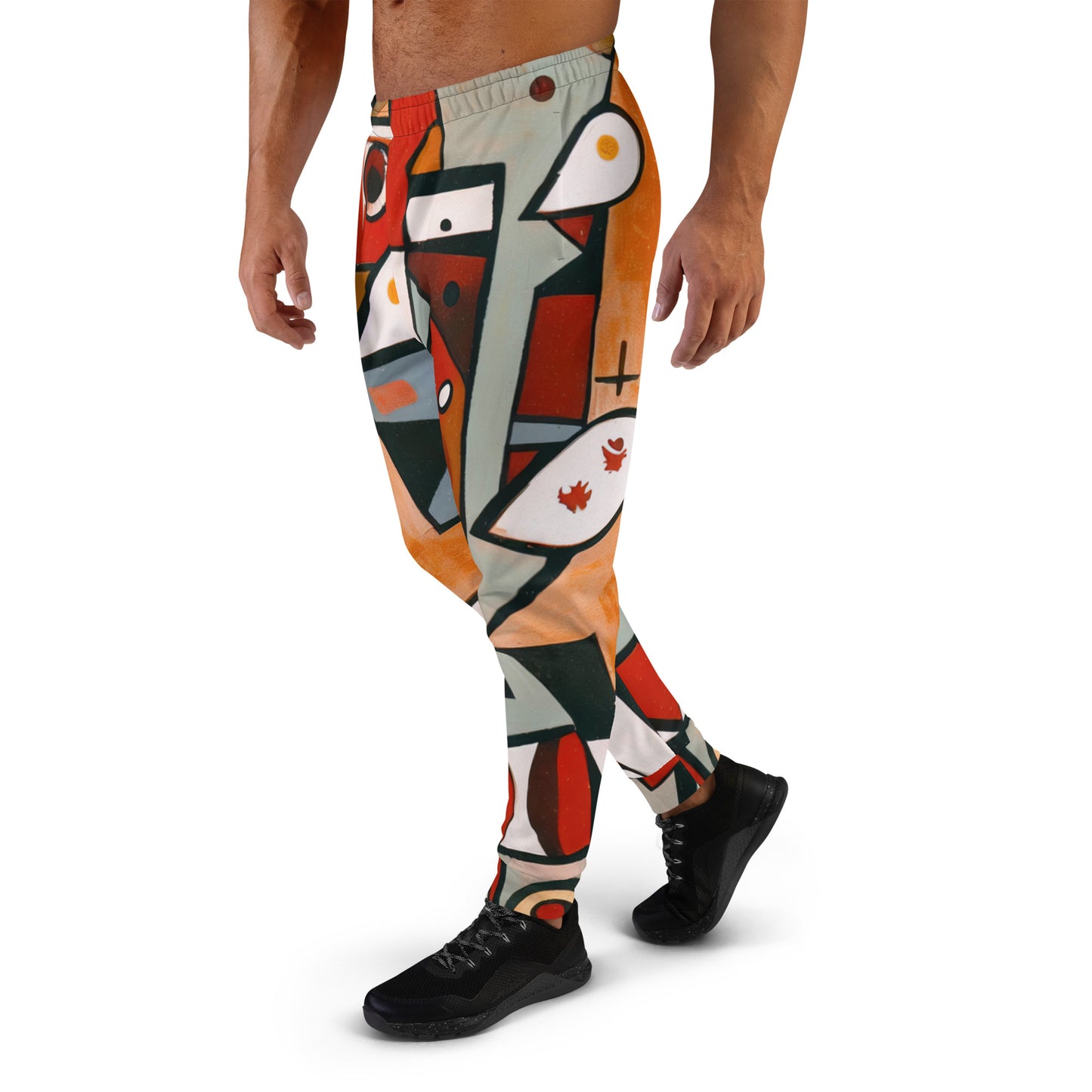 DMV 0522 Retro Art Men's Joggers