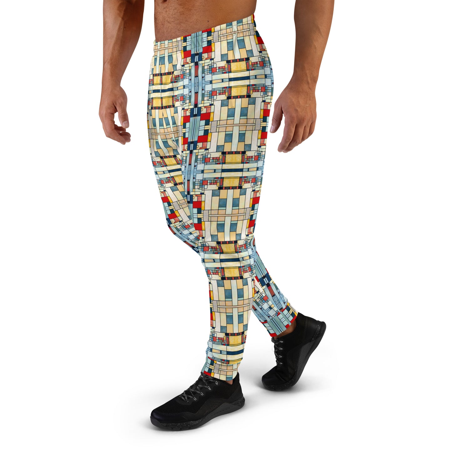 DMV 0533 Geo Boho Men's Joggers