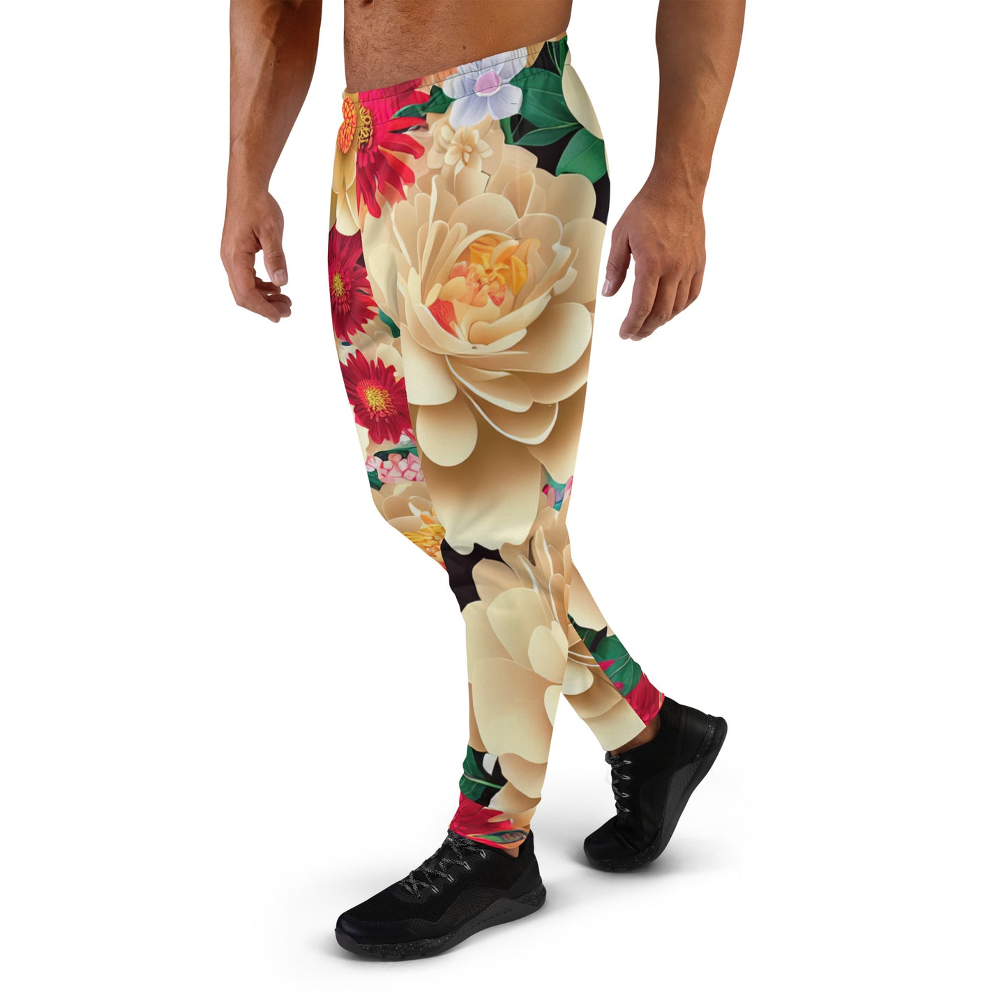 DMV 2073 Floral Men's Joggers