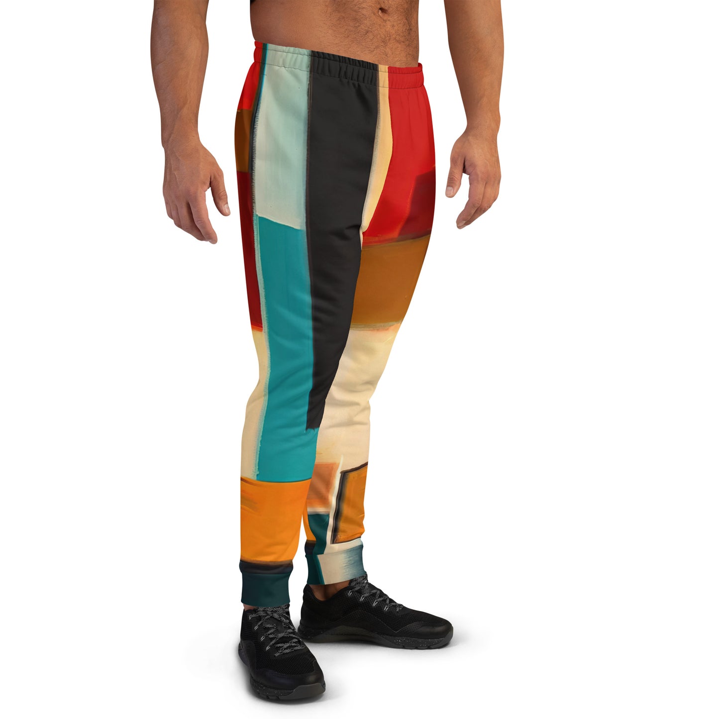 DMV 0282 Abstract Art Men's Joggers