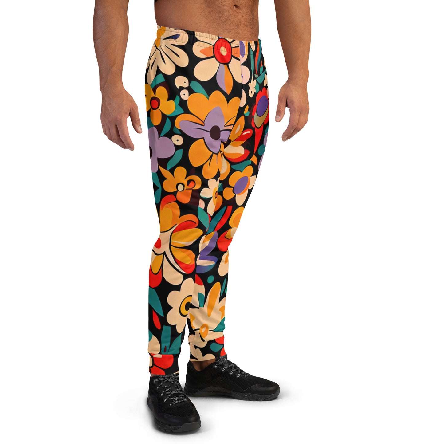 DMV 0029 Floral Men's Joggers