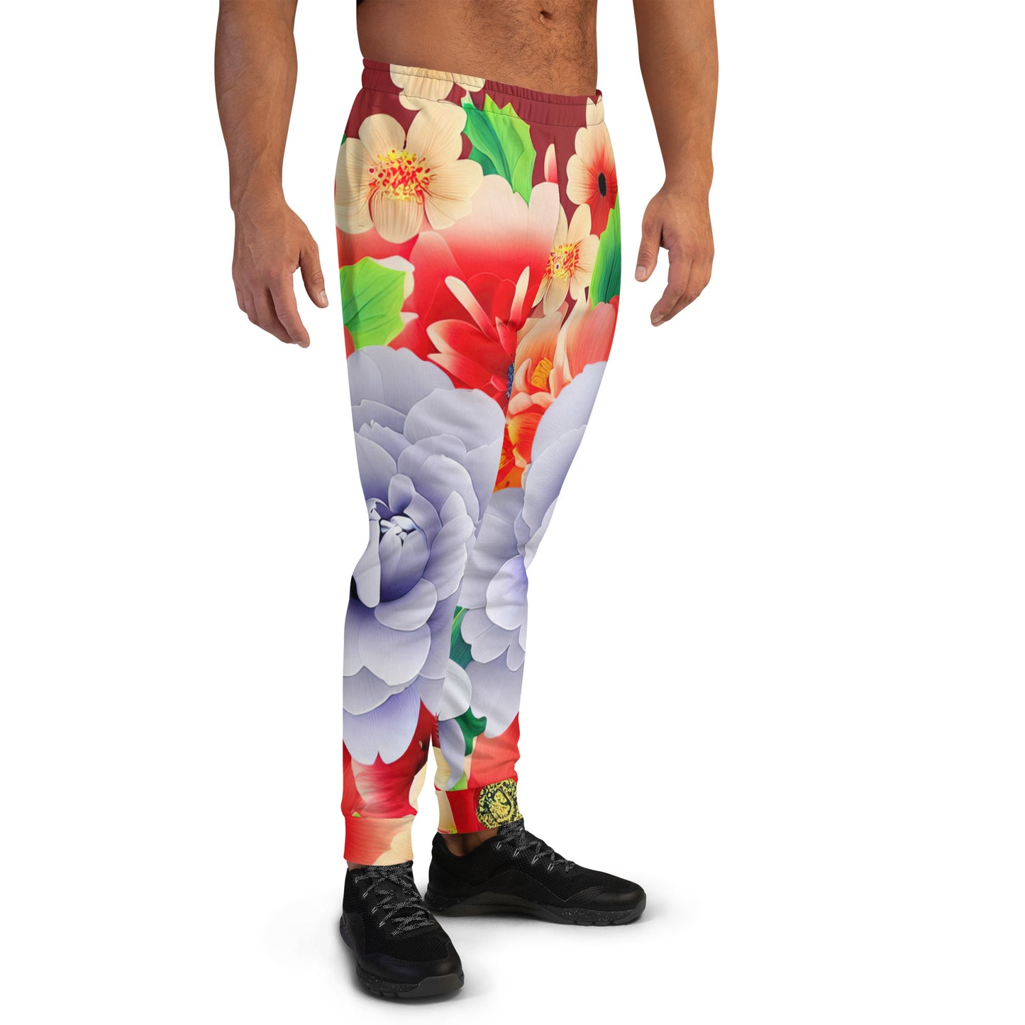 DMV 0035 Floral Men's Joggers