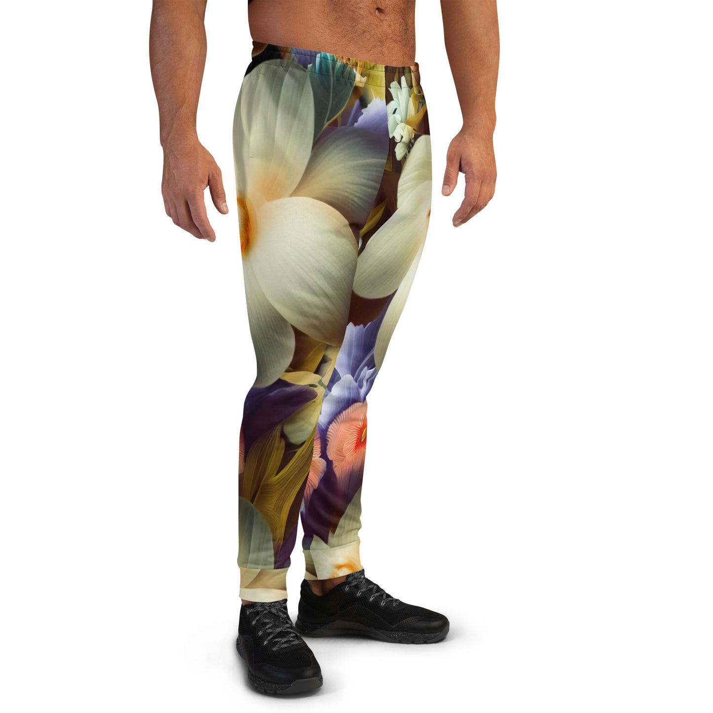 DMV 0125 Floral Men's Joggers