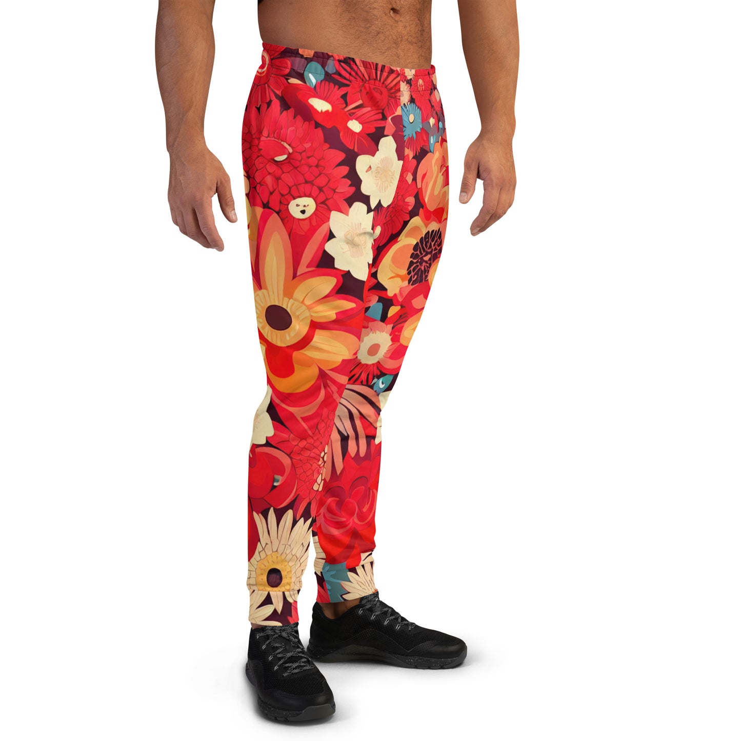 DMV 0105 Floral Men's Joggers