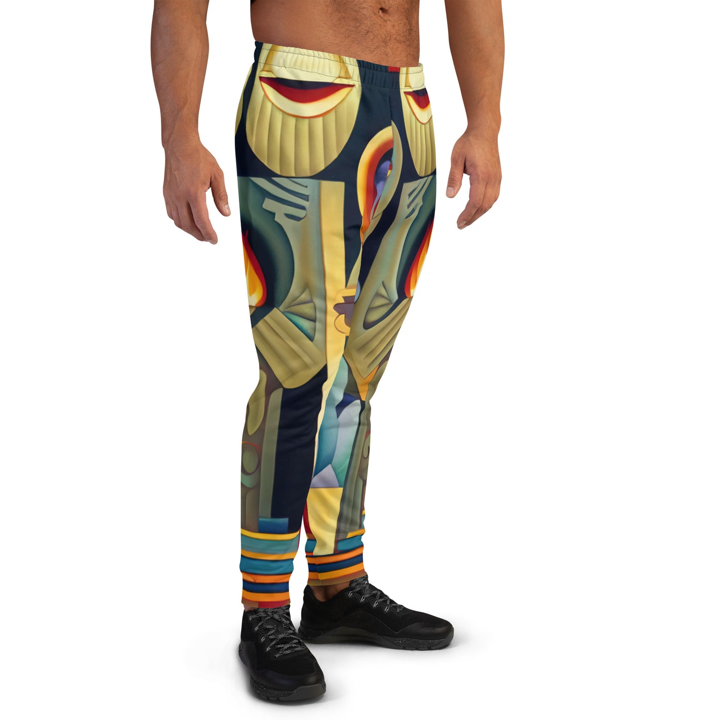 DMV 0237 Retro Art Men's Joggers