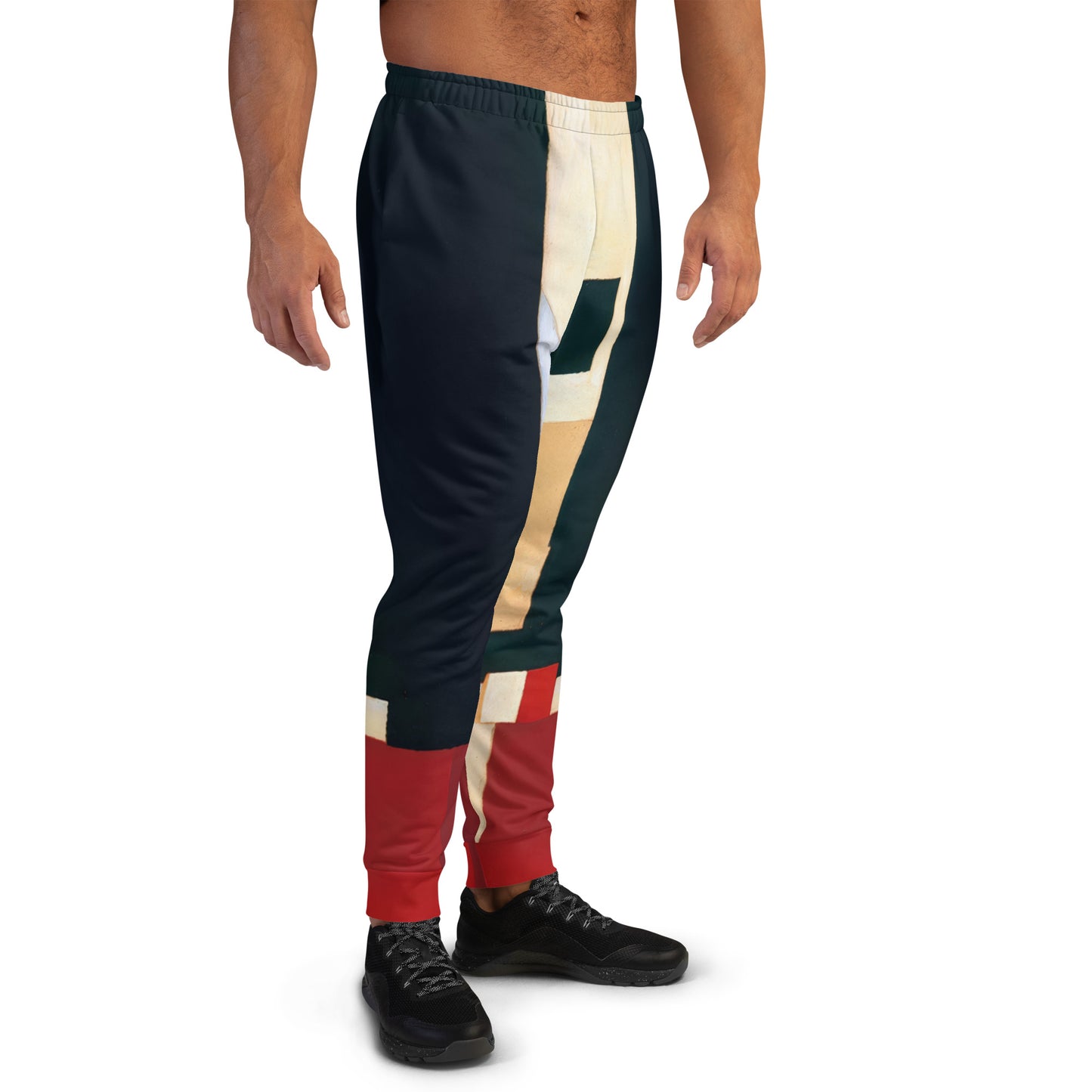 DMV 0223 Abstract Art Men's Joggers