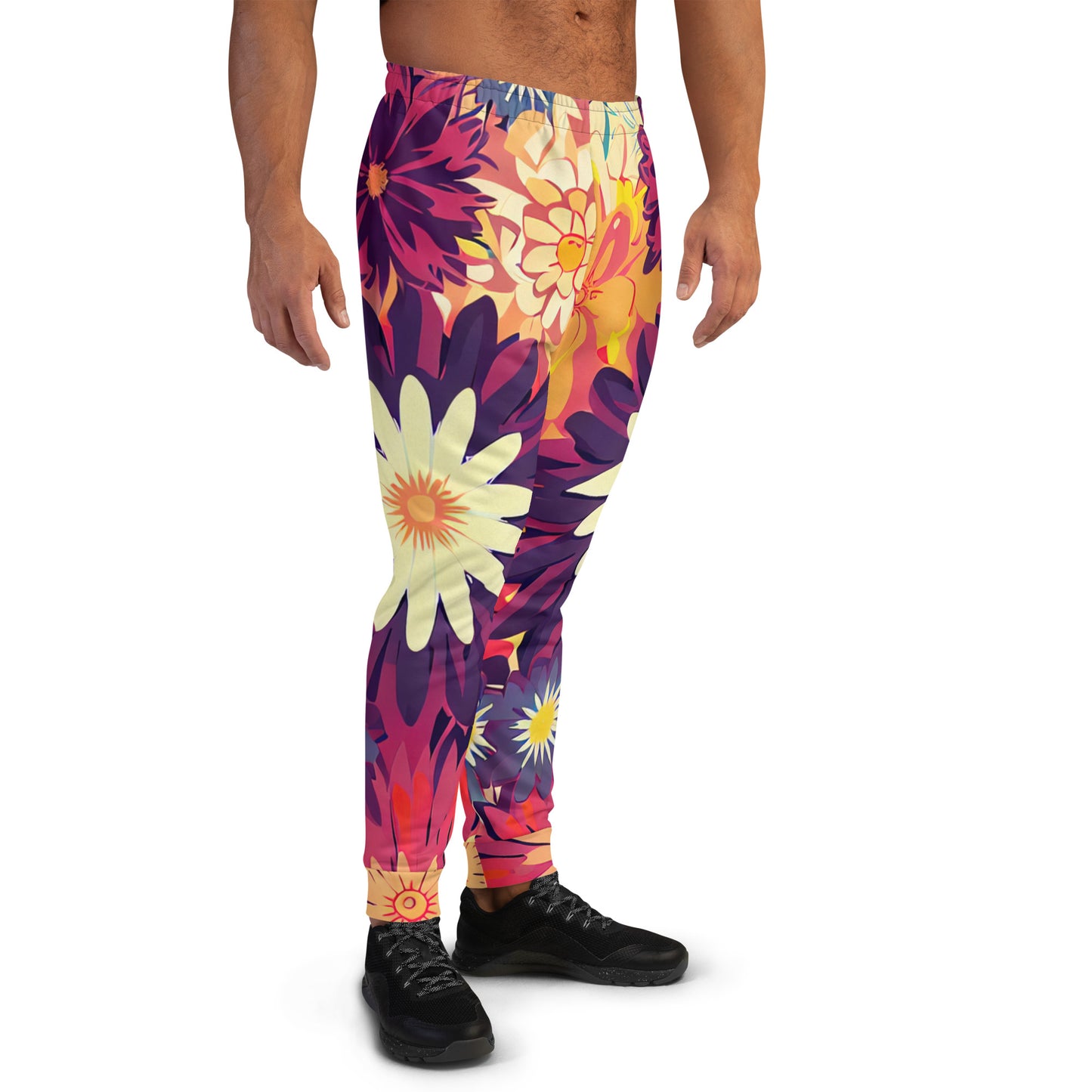 DMV 0097 Floral Men's Joggers