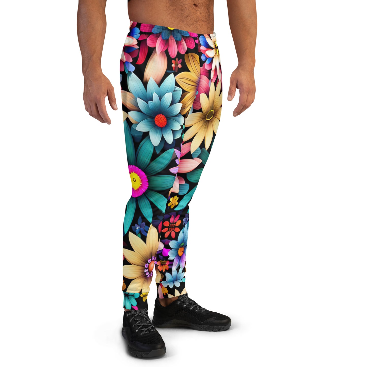 DMV 0265 Floral Men's Joggers