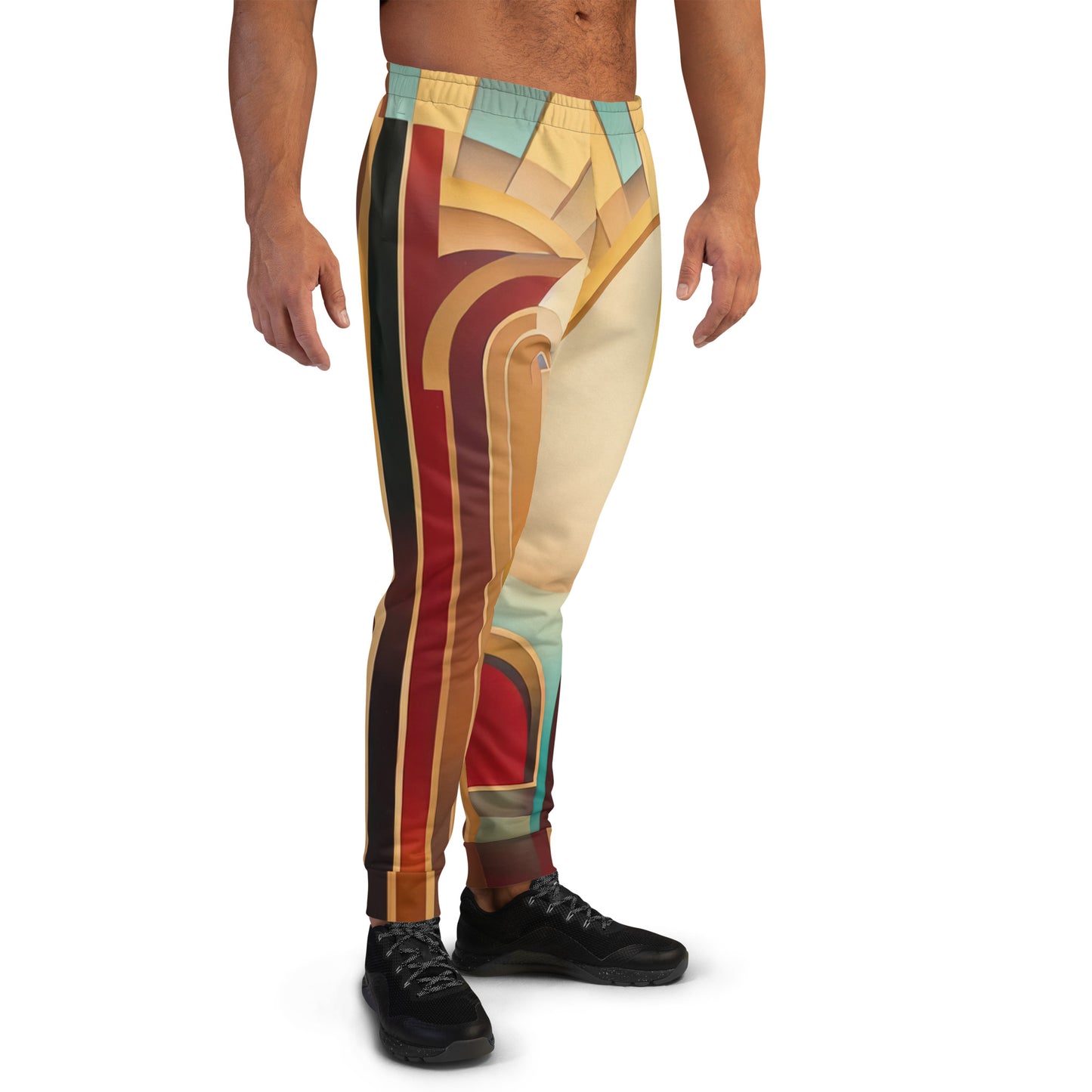 DMV 0165 Retro Art Men's Joggers