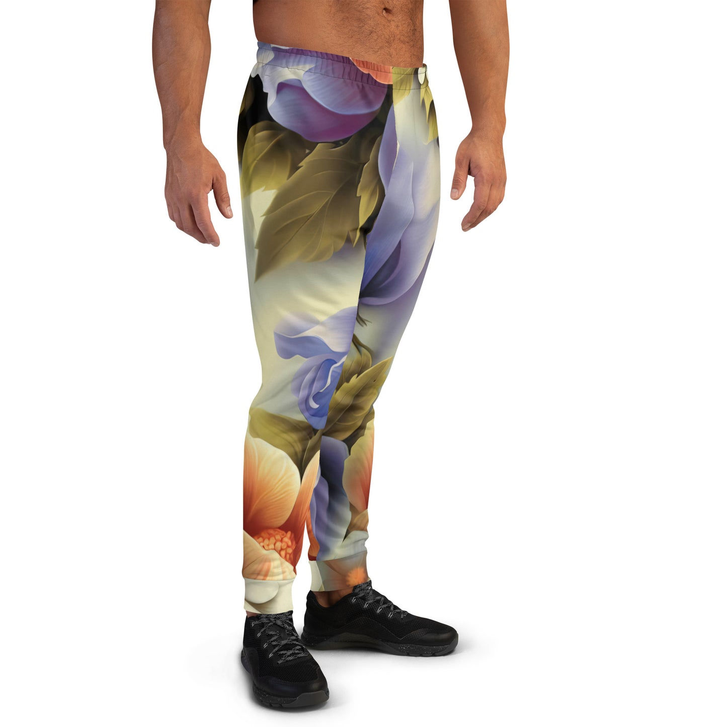 DMV 0109 Floral Men's Joggers