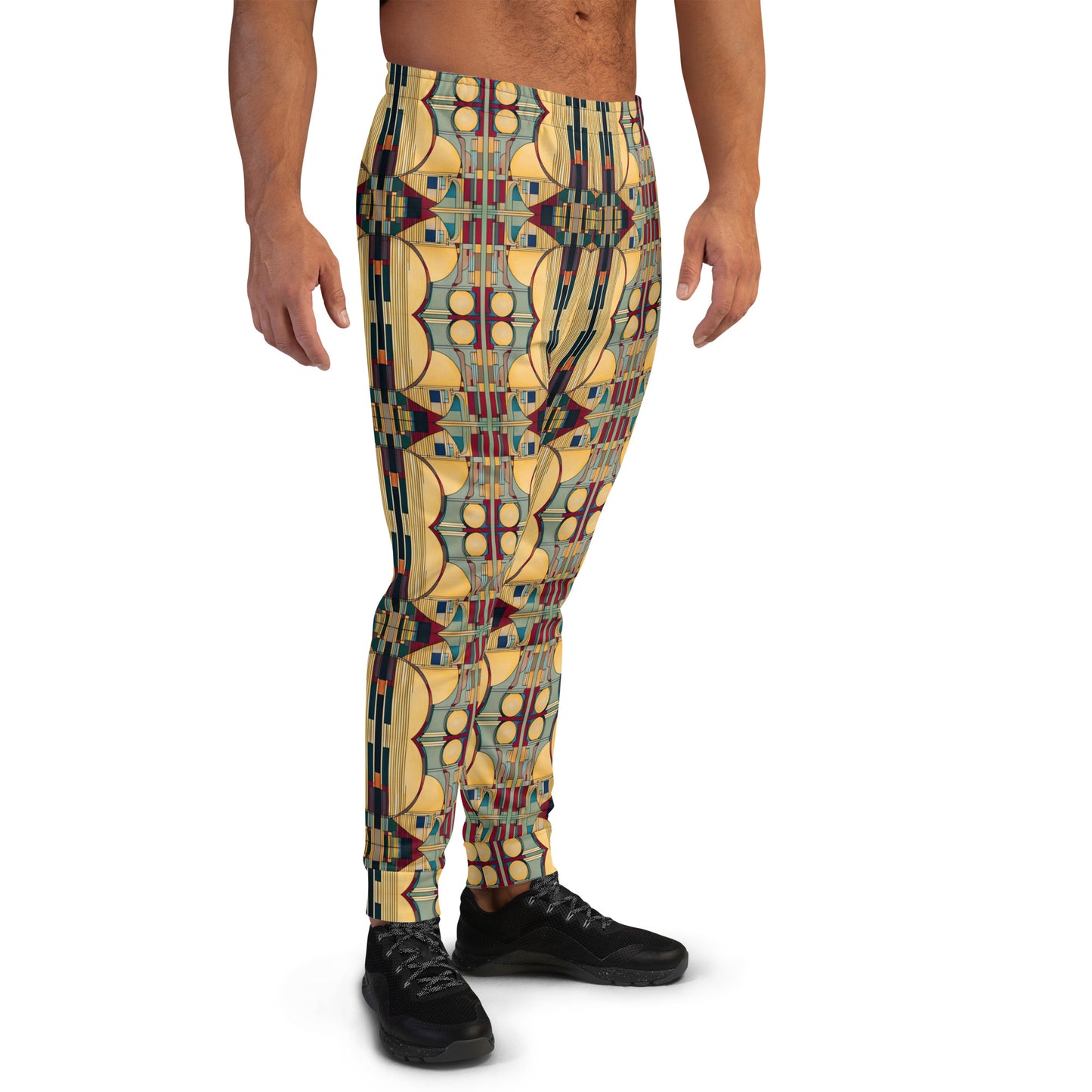 DMV 0224 Geo Boho Men's Joggers