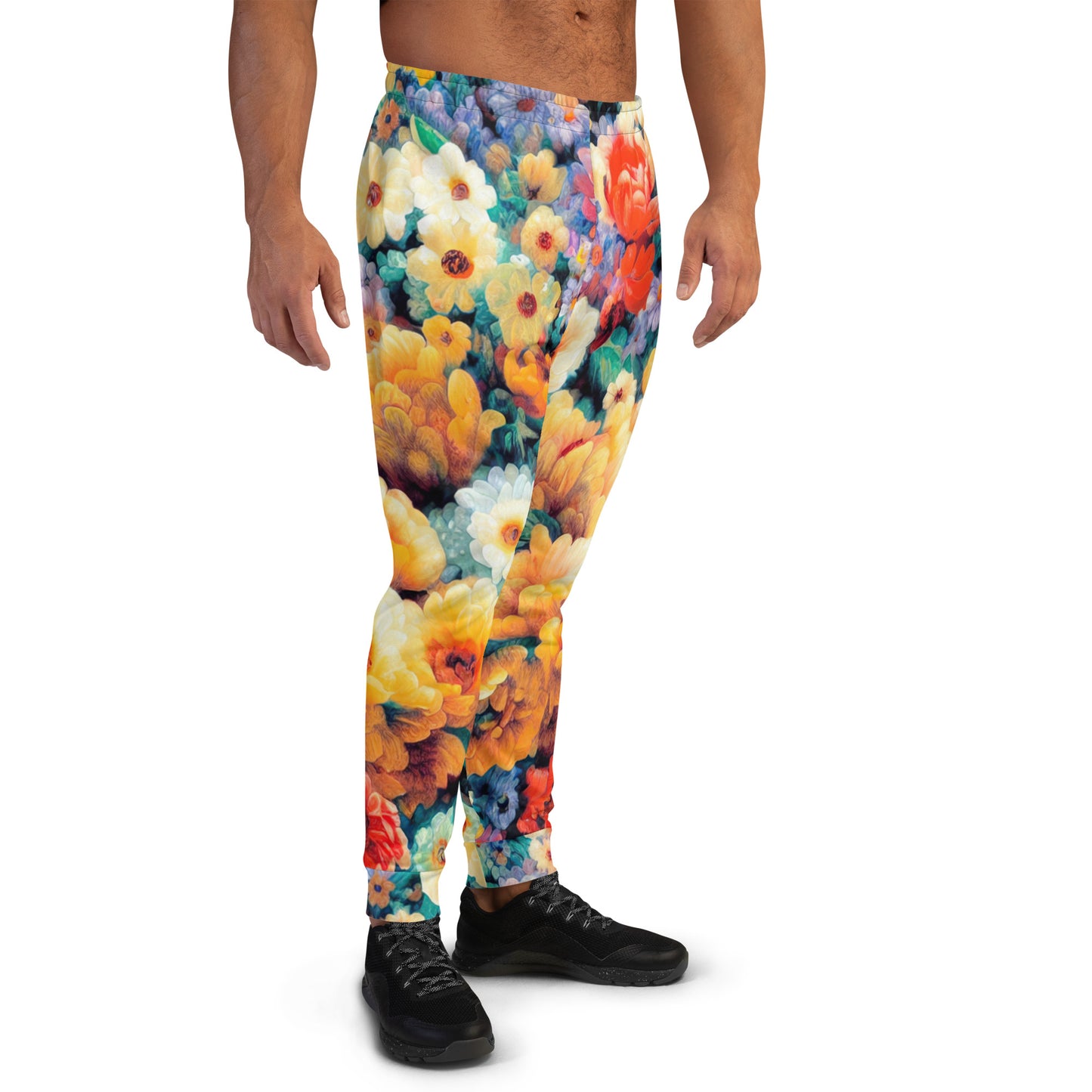 DMV 0146 Floral Men's Joggers