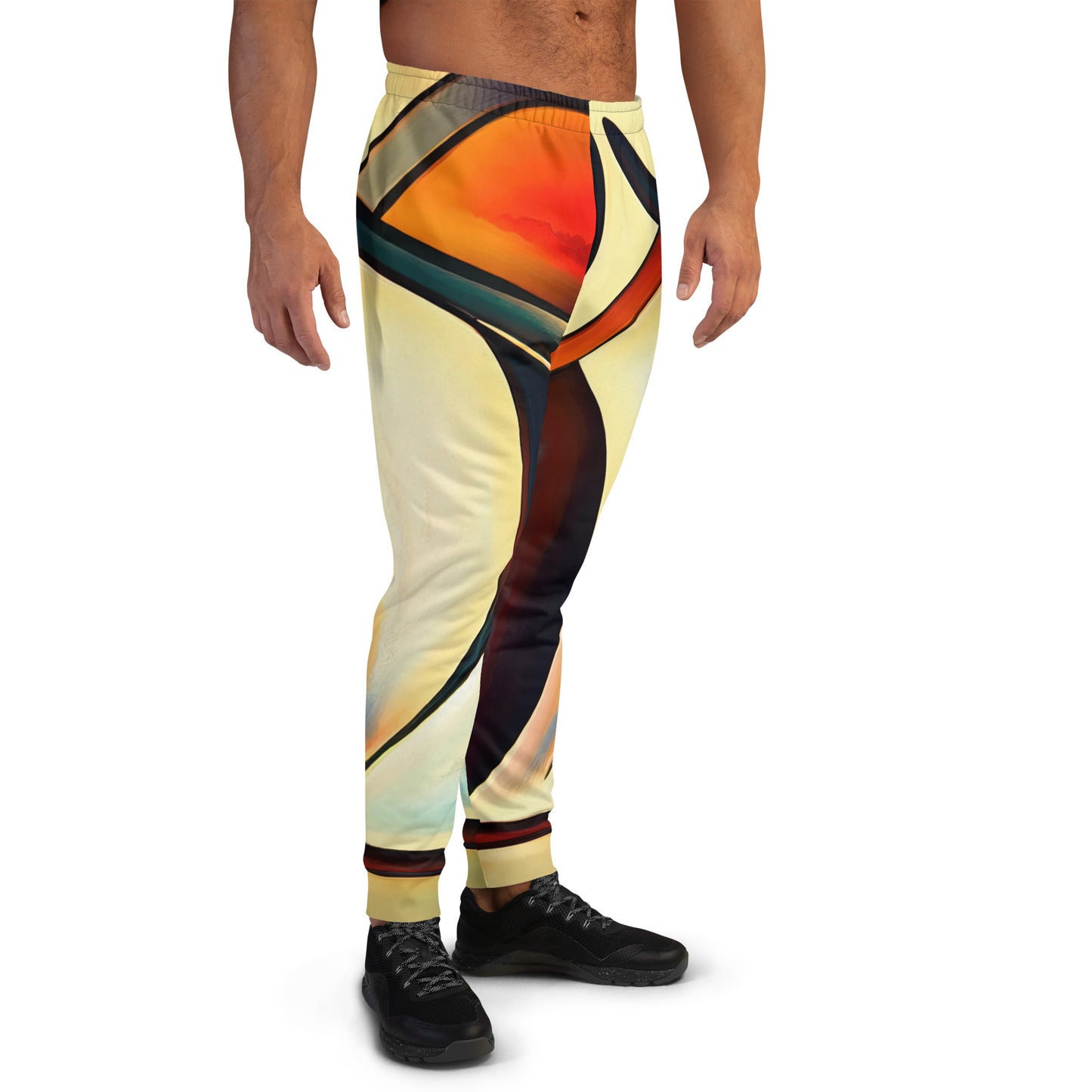 DMV 0181 Abstract Art Men's Joggers