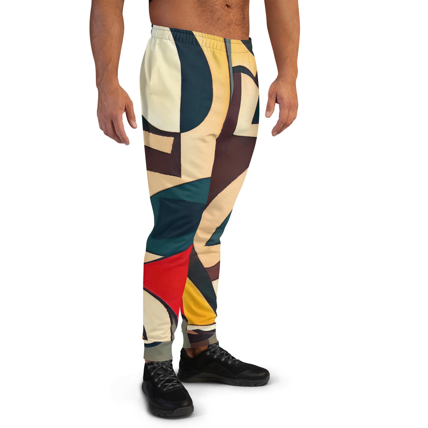 DMV 0296 Abstract Art Men's Joggers