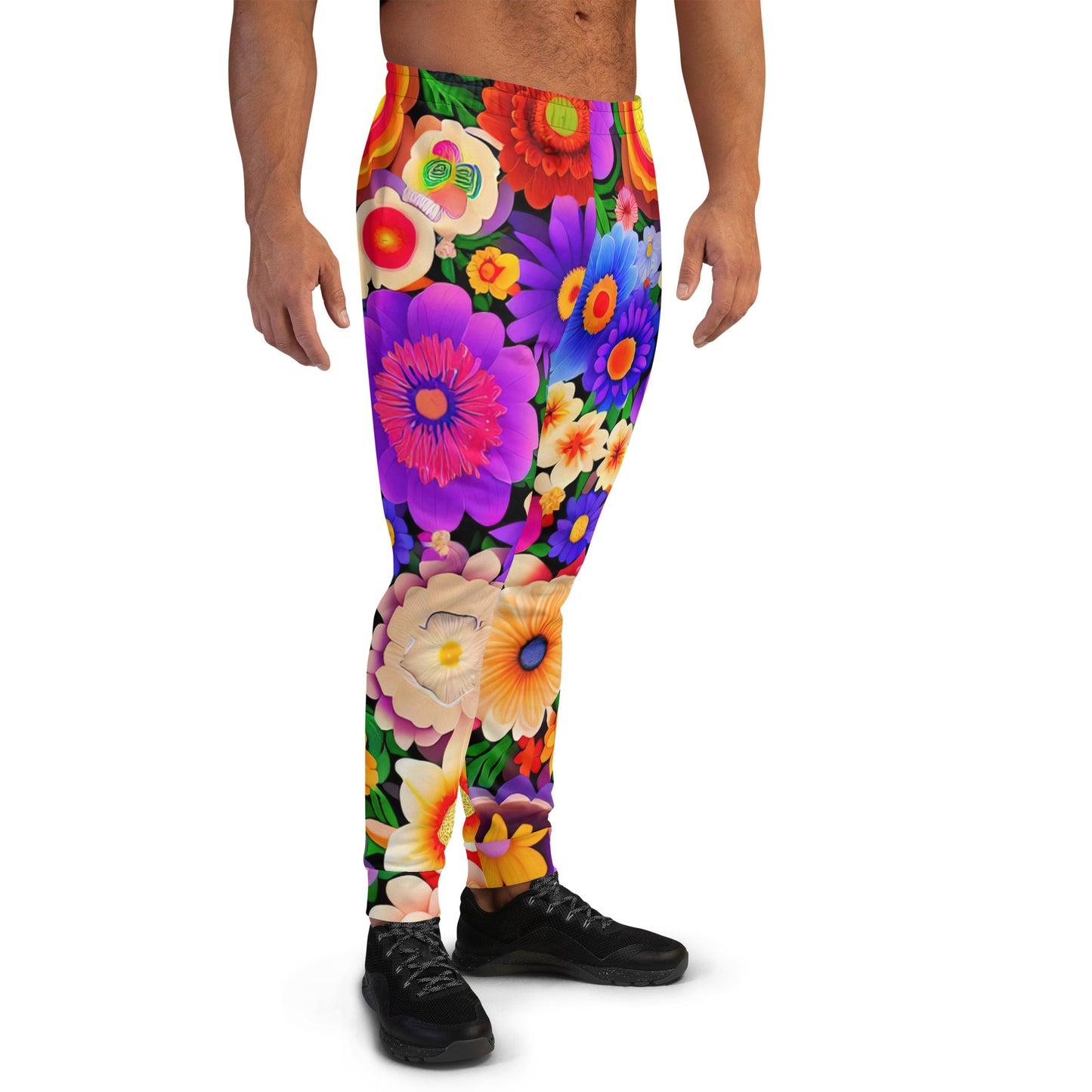 DMV 0309 Floral Men's Joggers