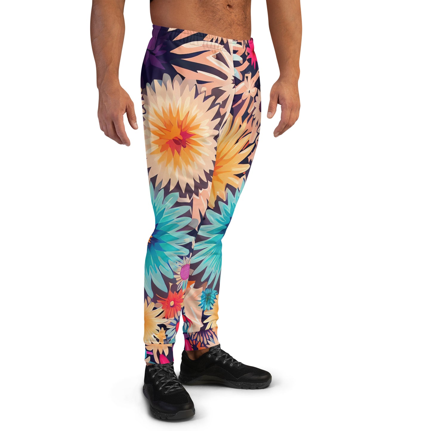 DMV 0404 Floral Men's Joggers