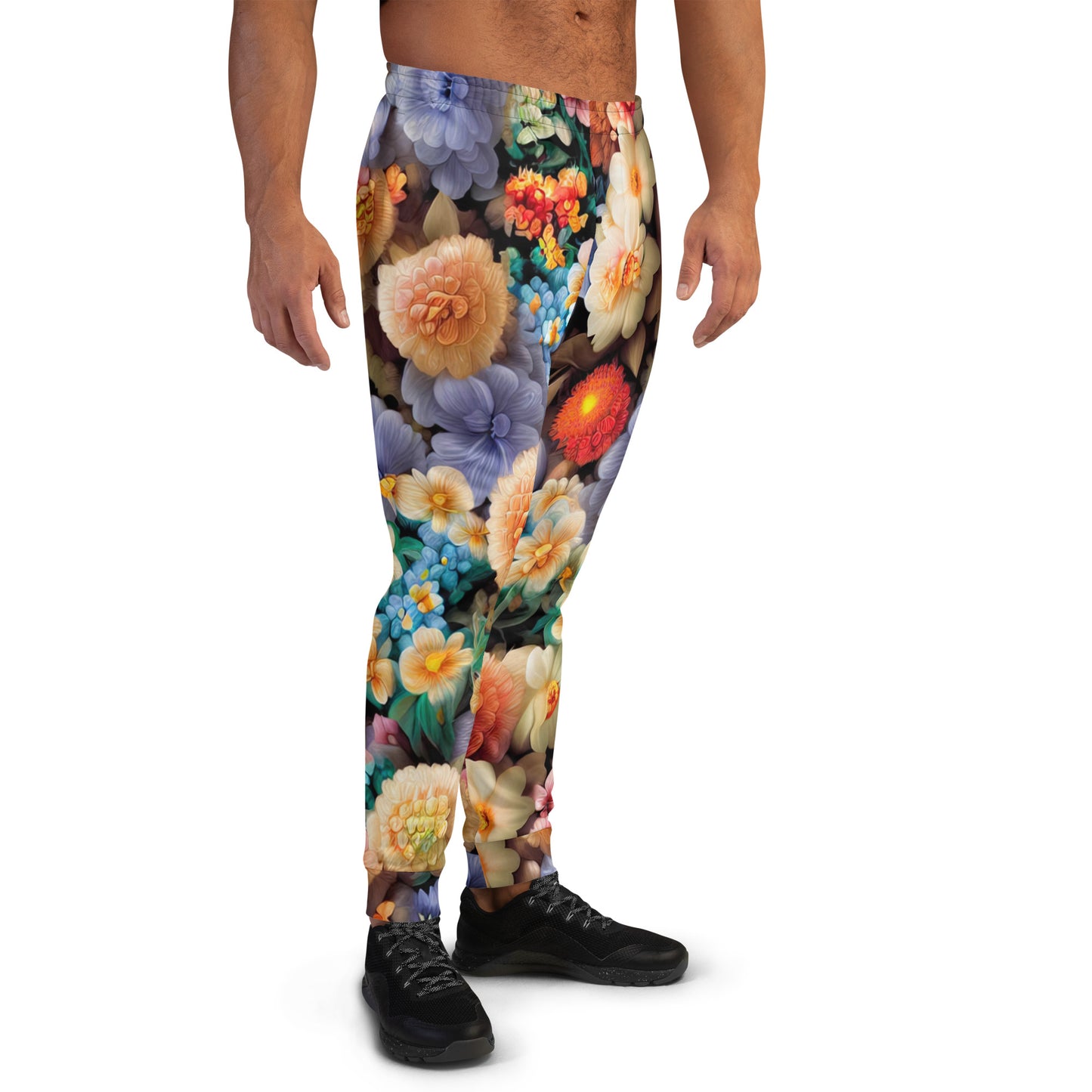 DMV 0302 Floral Men's Joggers