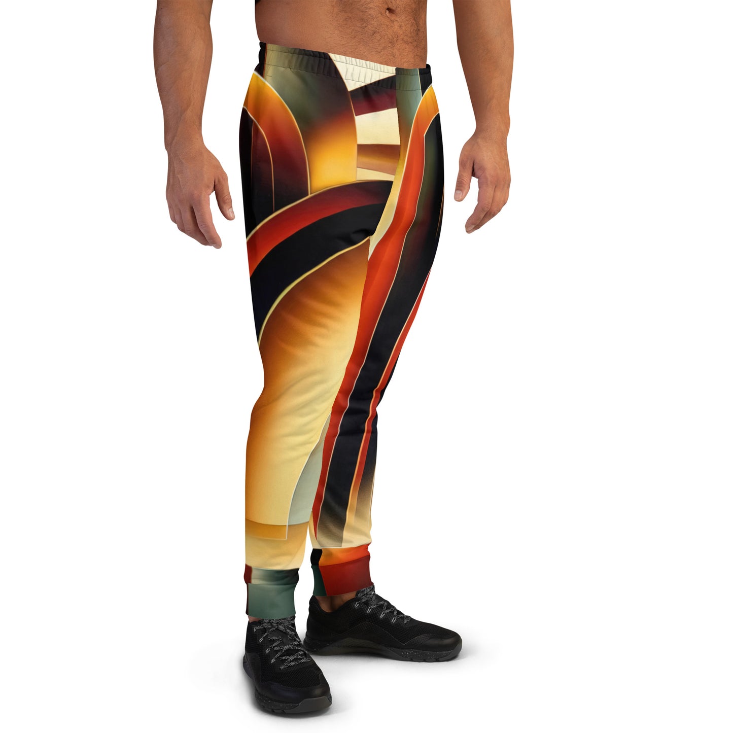 DMV 0261 Retro Art Men's Joggers