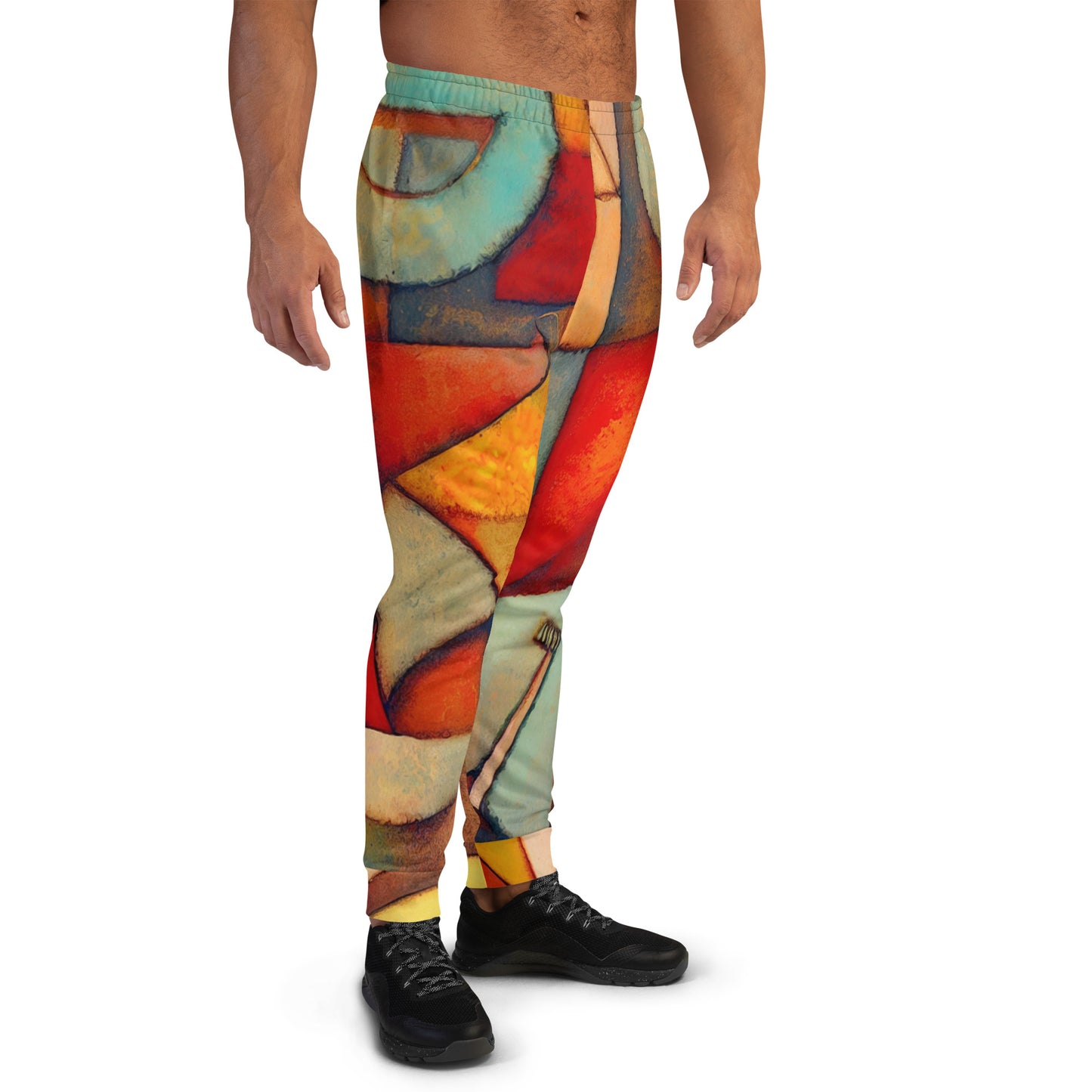 DMV 0298 Retro Art Men's Joggers