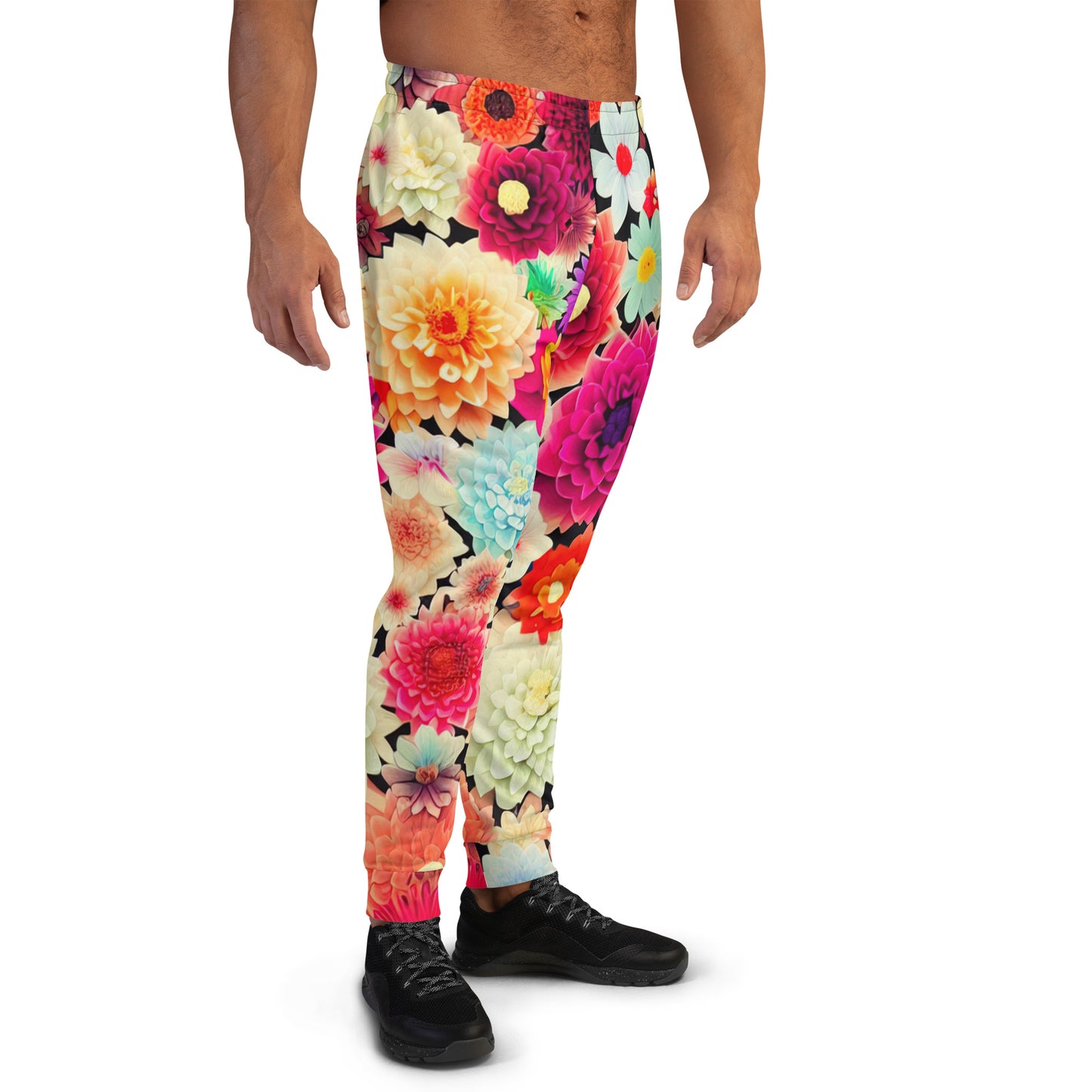 DMV 0424 Floral Men's Joggers