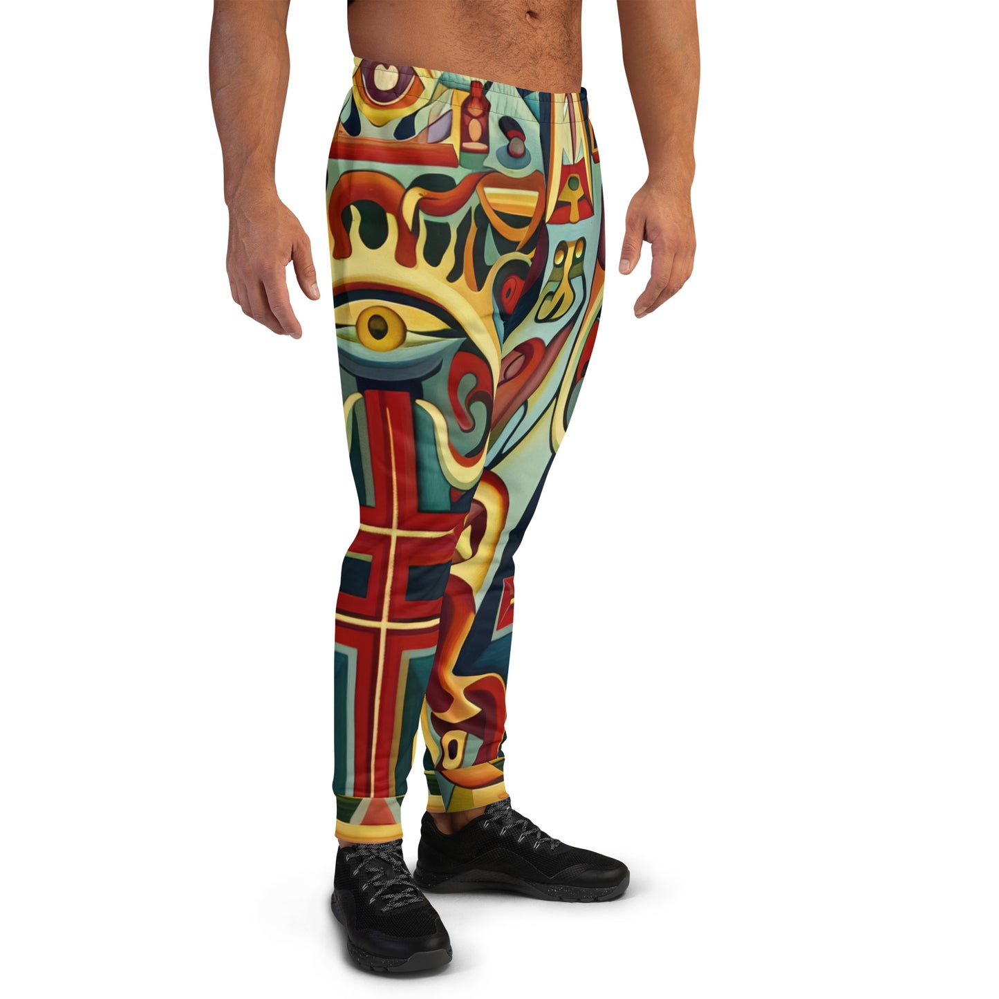 DMV 0465 Retro Art Men's Joggers