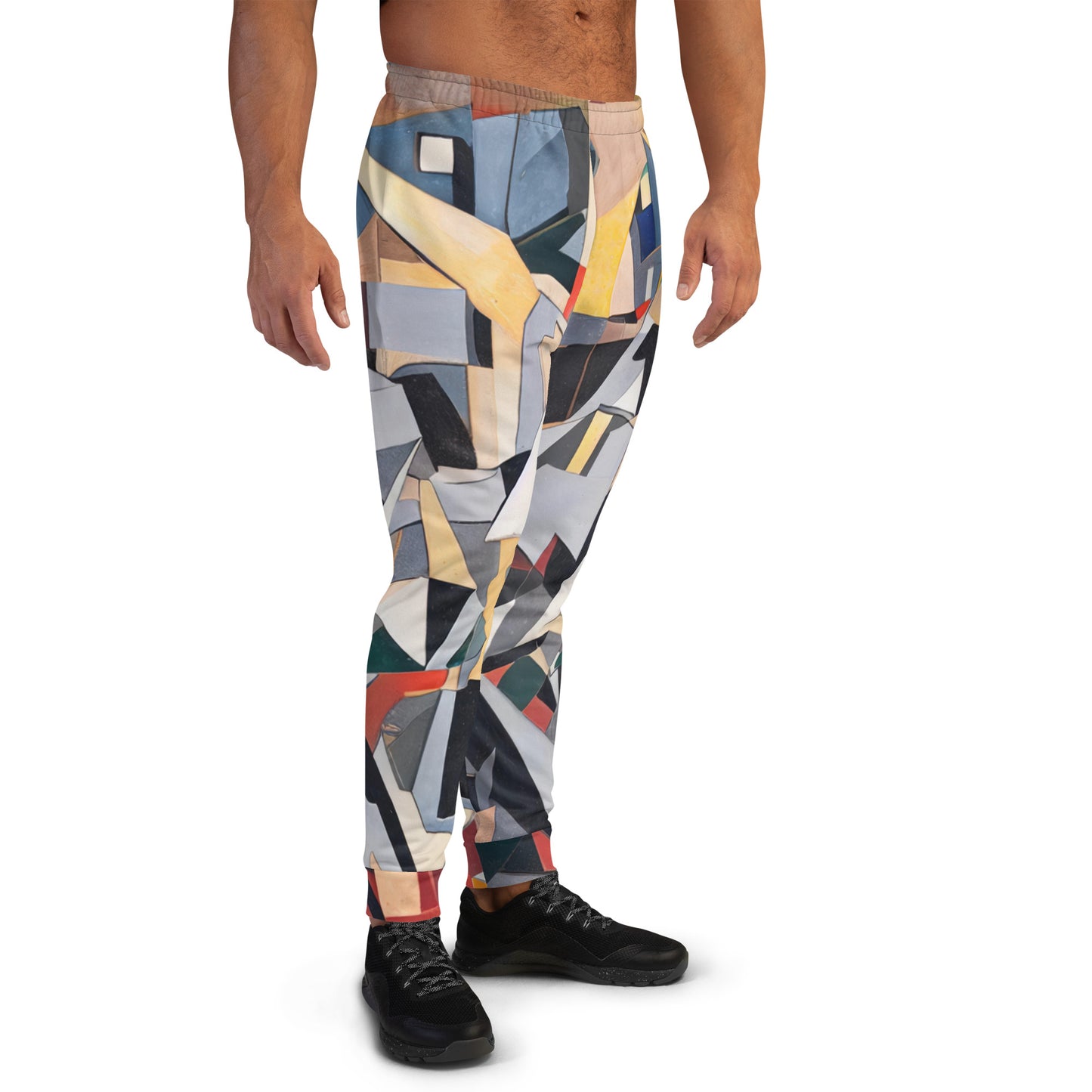 DMV 0525 Abstract Art Men's Joggers