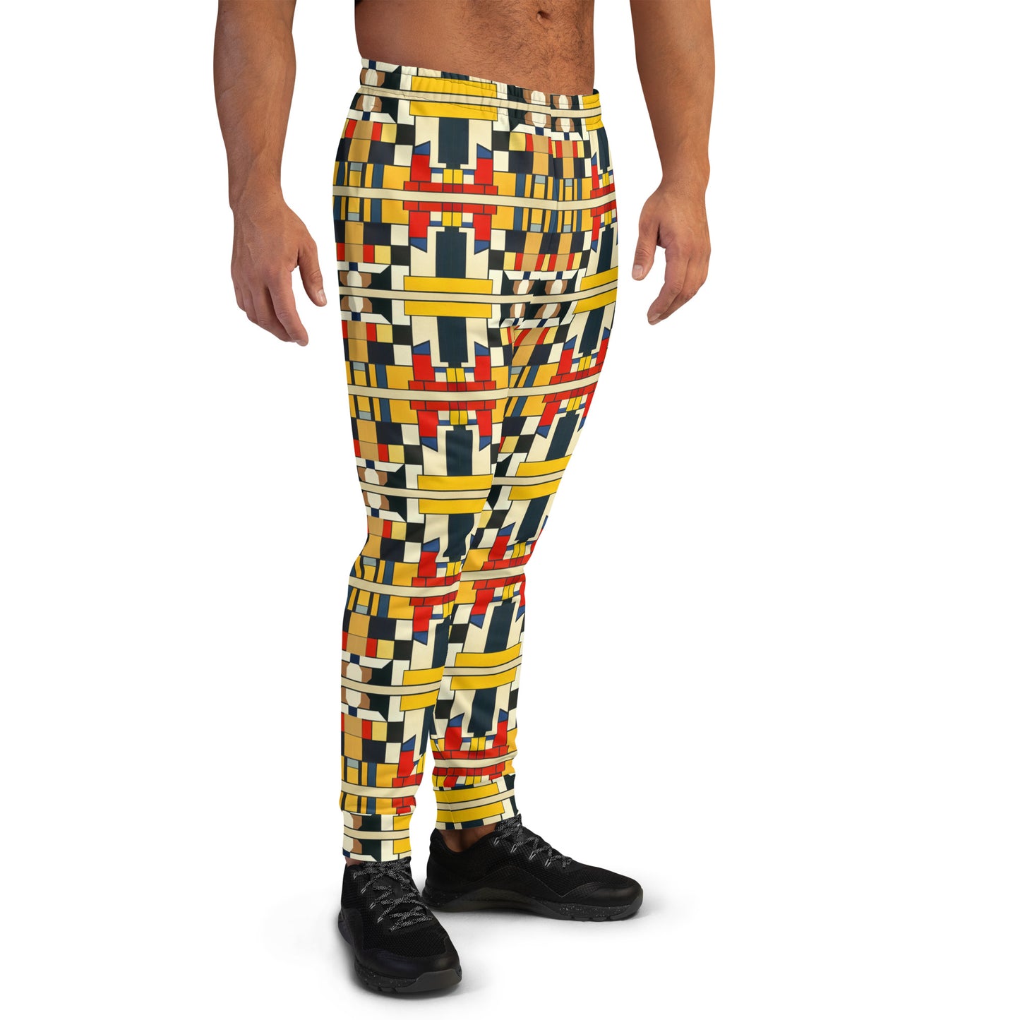 DMV 0690 Geo Boho Men's Joggers