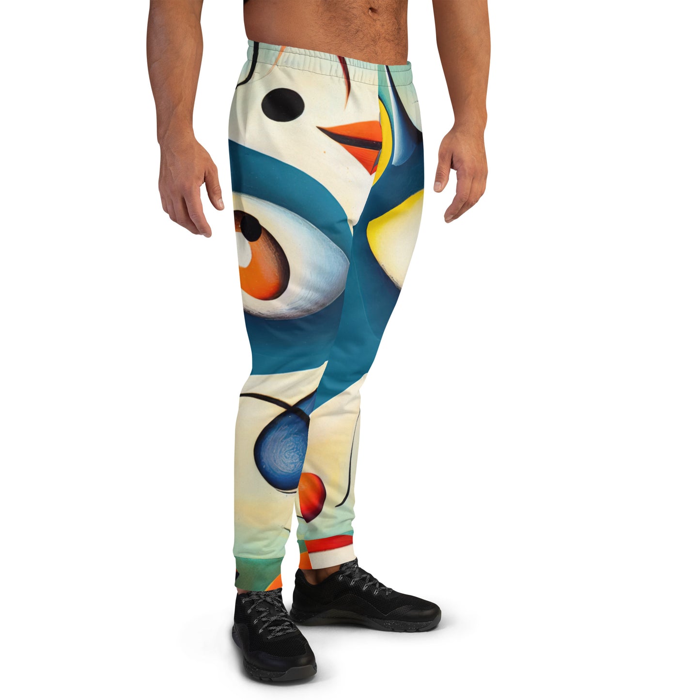 DMV 1006 Retro Art Men's Joggers