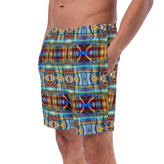 DMV 0228 Avant Garde Artsy Men's swim trunks