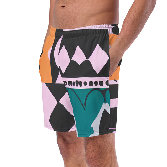 DMV 0229 Boho Men's swim trunks