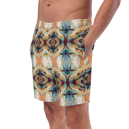 DMV 0273 Chic Boho Men's swim trunks