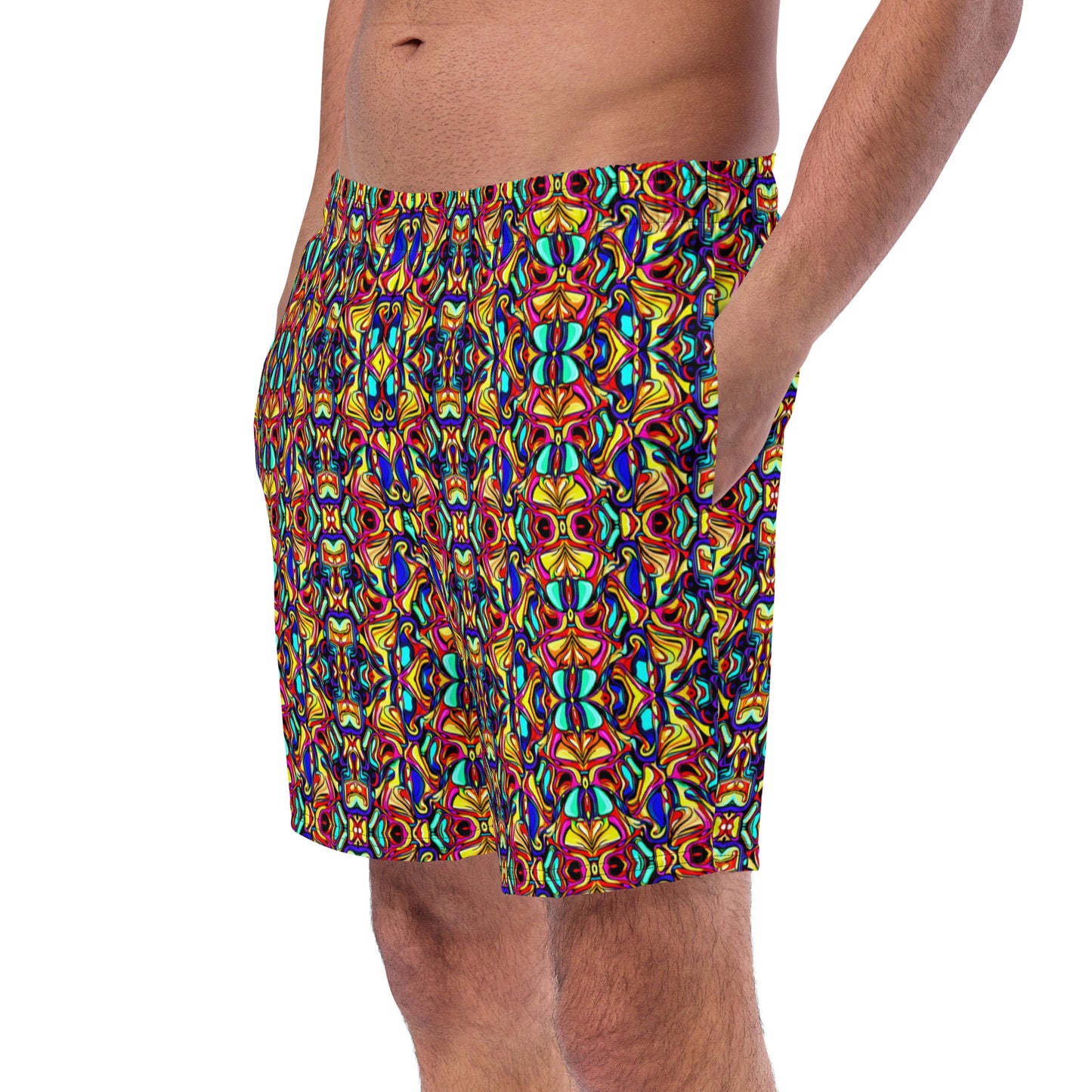 DMV 0045 Psy Artsy Men's swim trunks