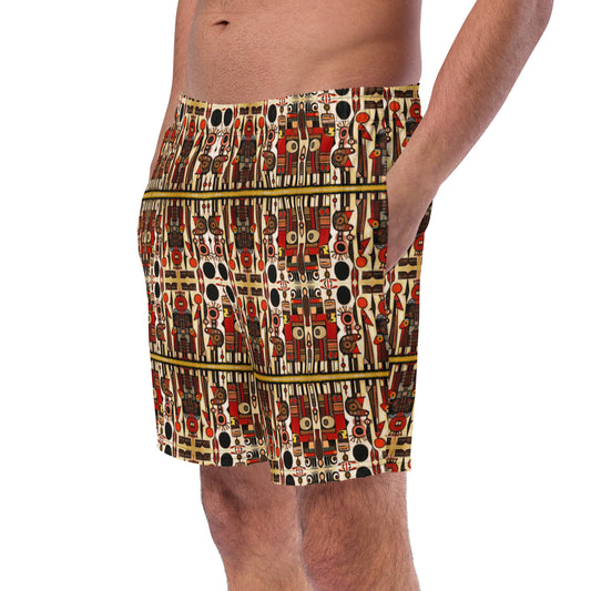 DMV 0082 Classic Boho Men's swim trunks