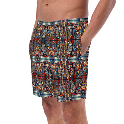 DMV 0007 Conceptual Artsy Men's swim trunks